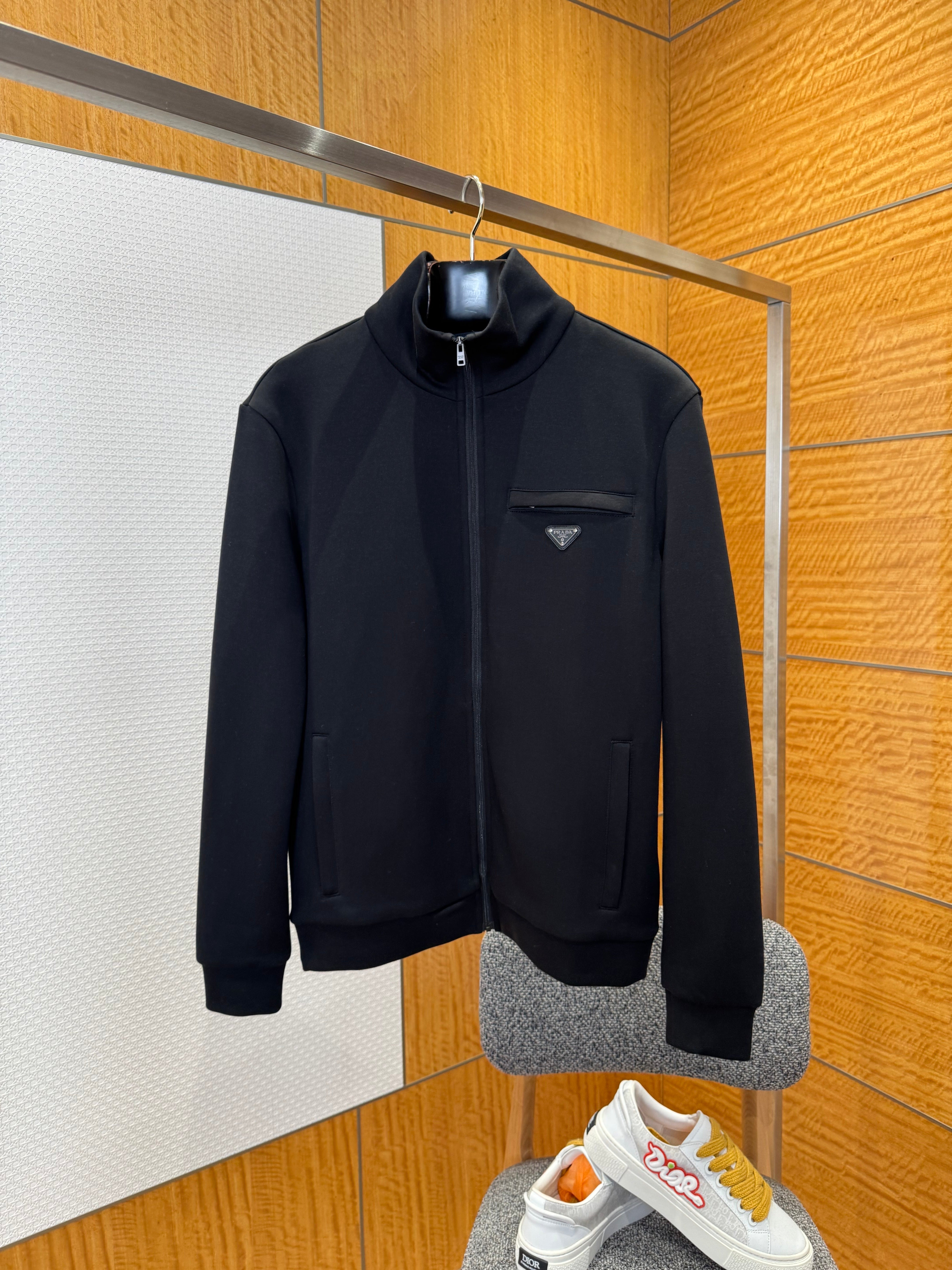 Veste PRD à fermeture zippe logo noir 10/10