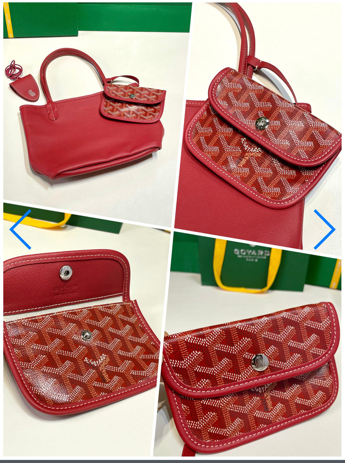 Sac Anjou Mini red facture