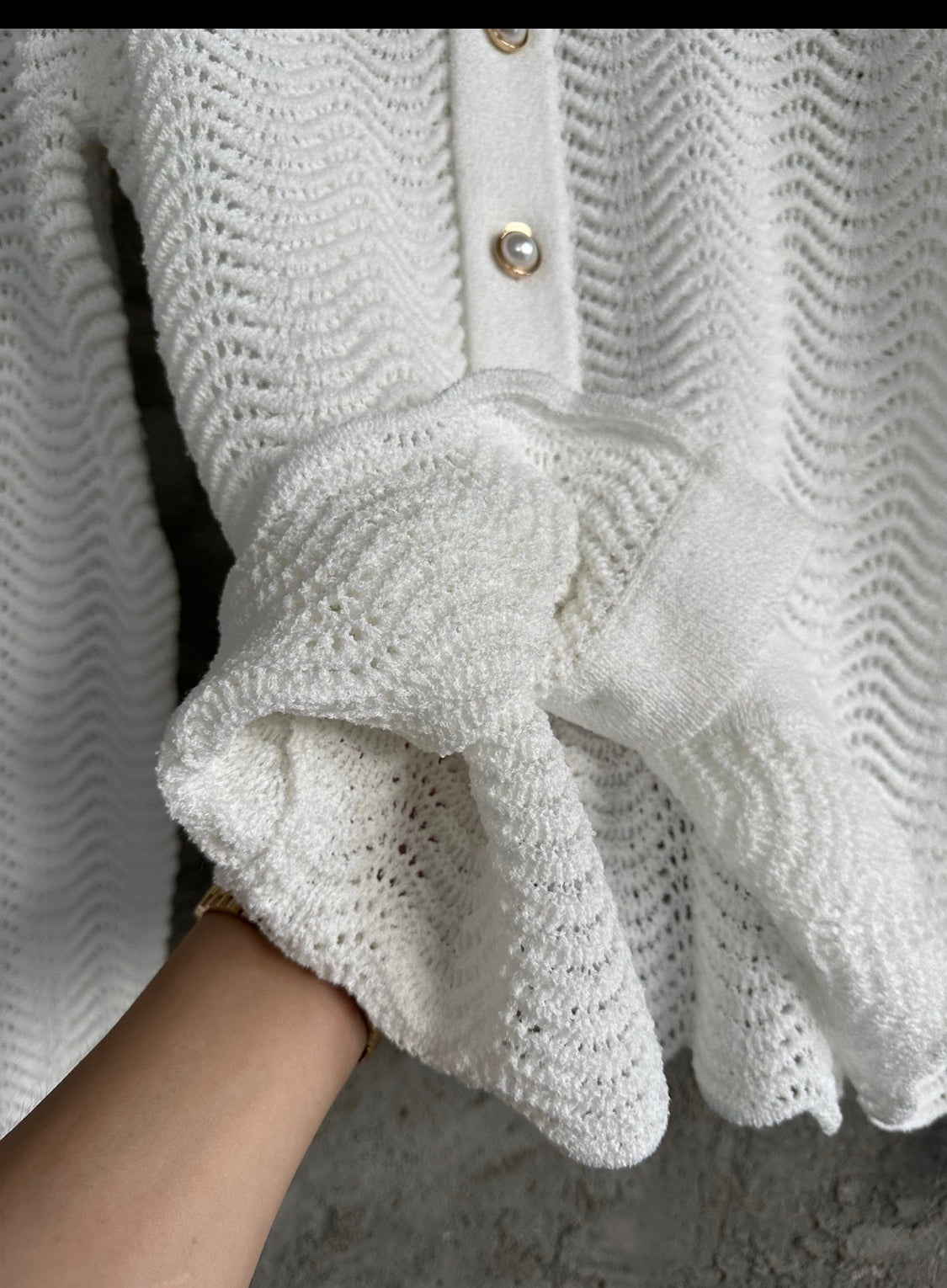 Weißes langes Hemd von Casa B