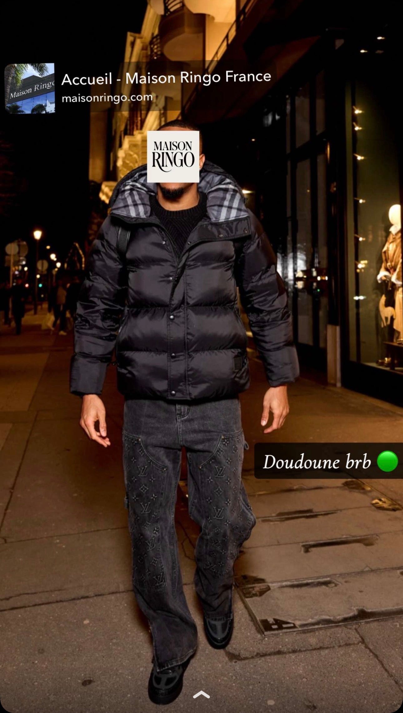 Doudoune Brb Puffer Black 2K25 10/10