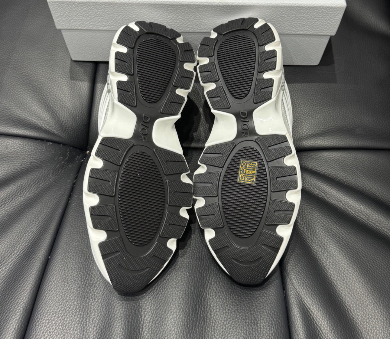 Sneaker B44 Blade Maille technique blanche et tissu technique blanche