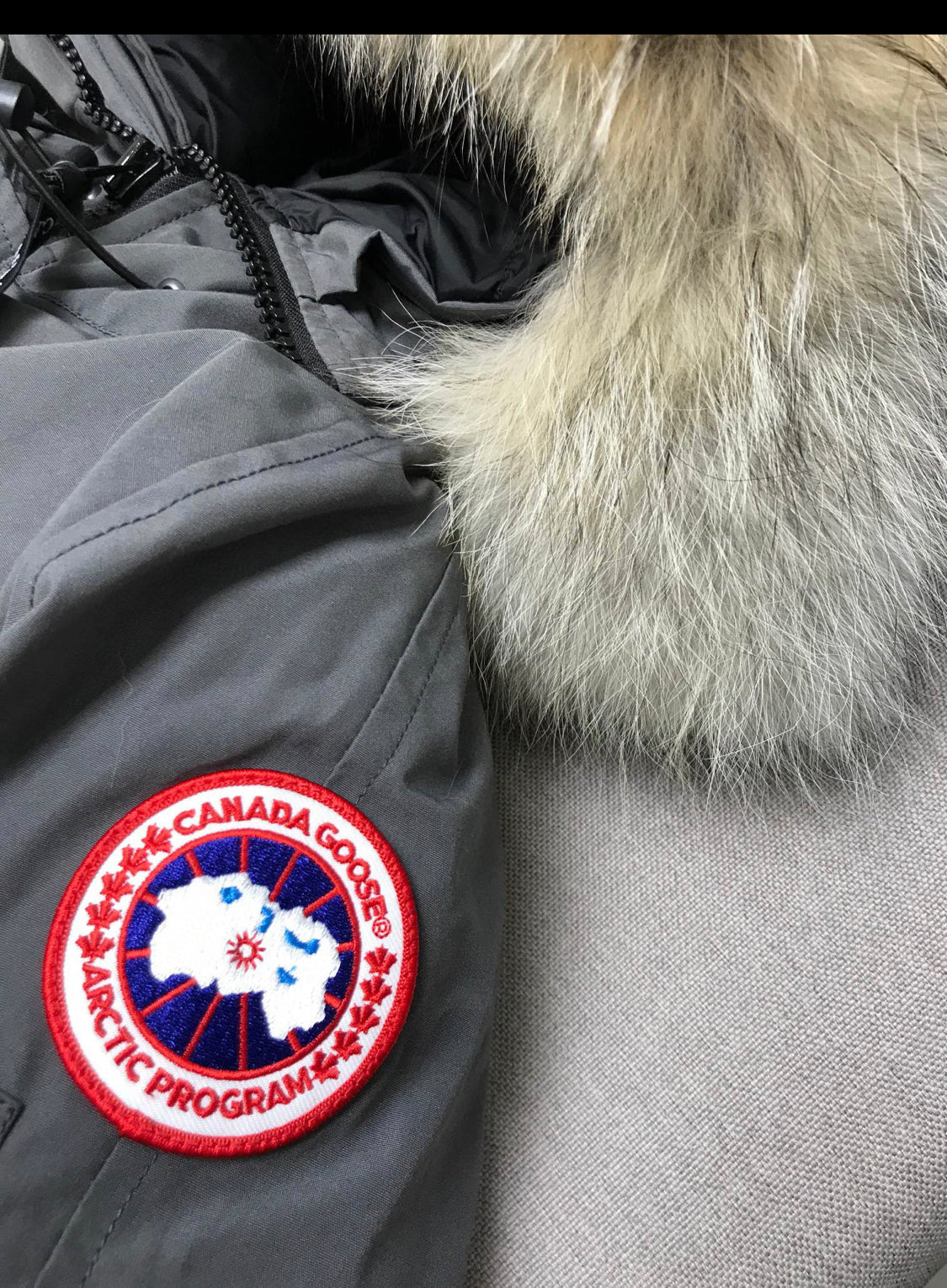 Canada Chillwack Bomber grey facture 2024
