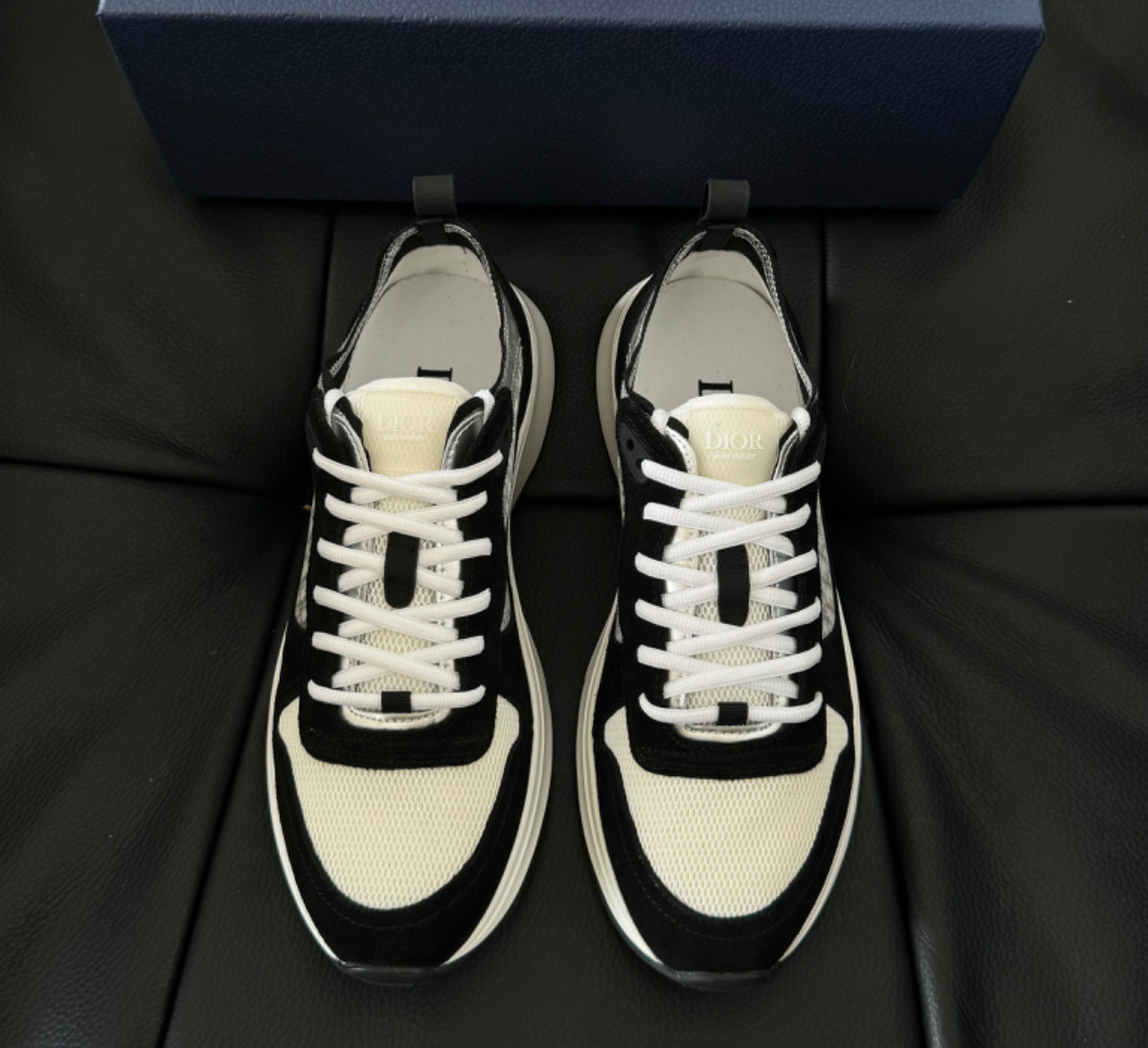 Sneakers B25 noir blanche V3S facture 9.5/10