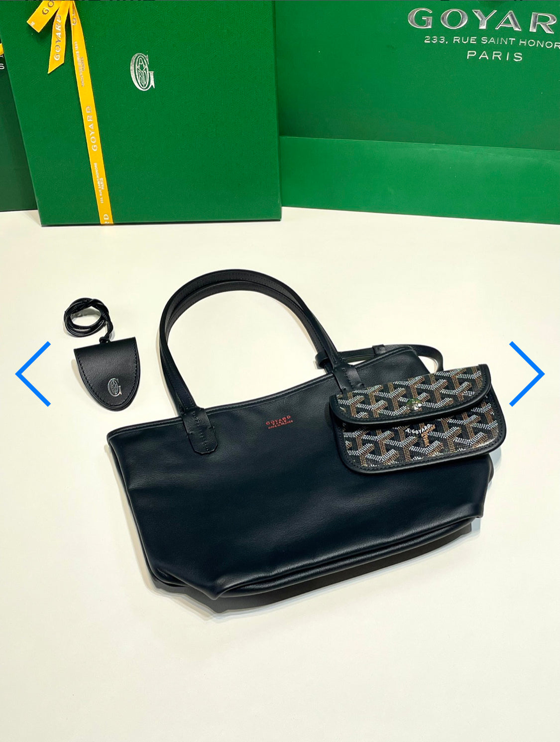 Sac Anjou Mini black facture