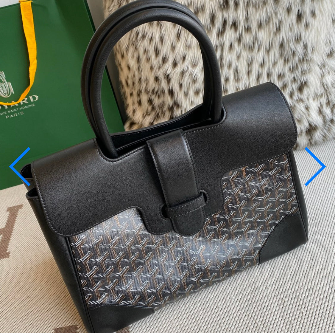 Sac cabas Saigon Black facture