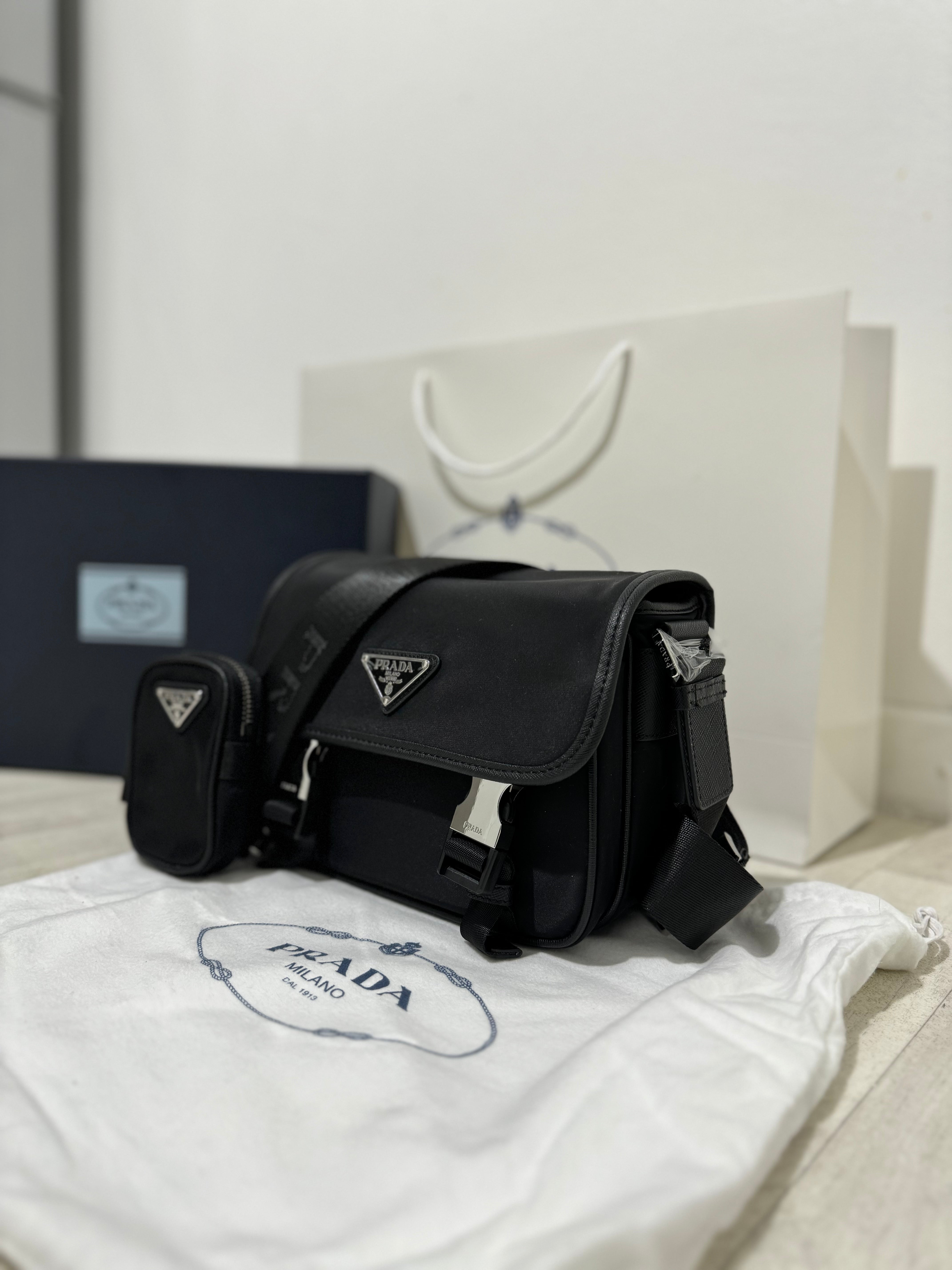 Sacoche prd Noir nylon facture