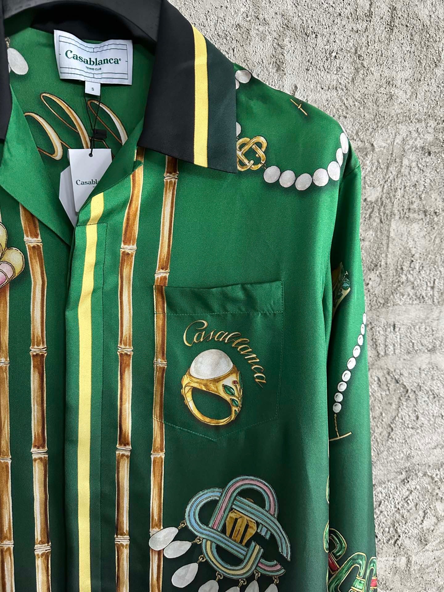 Casa printed twill shirt