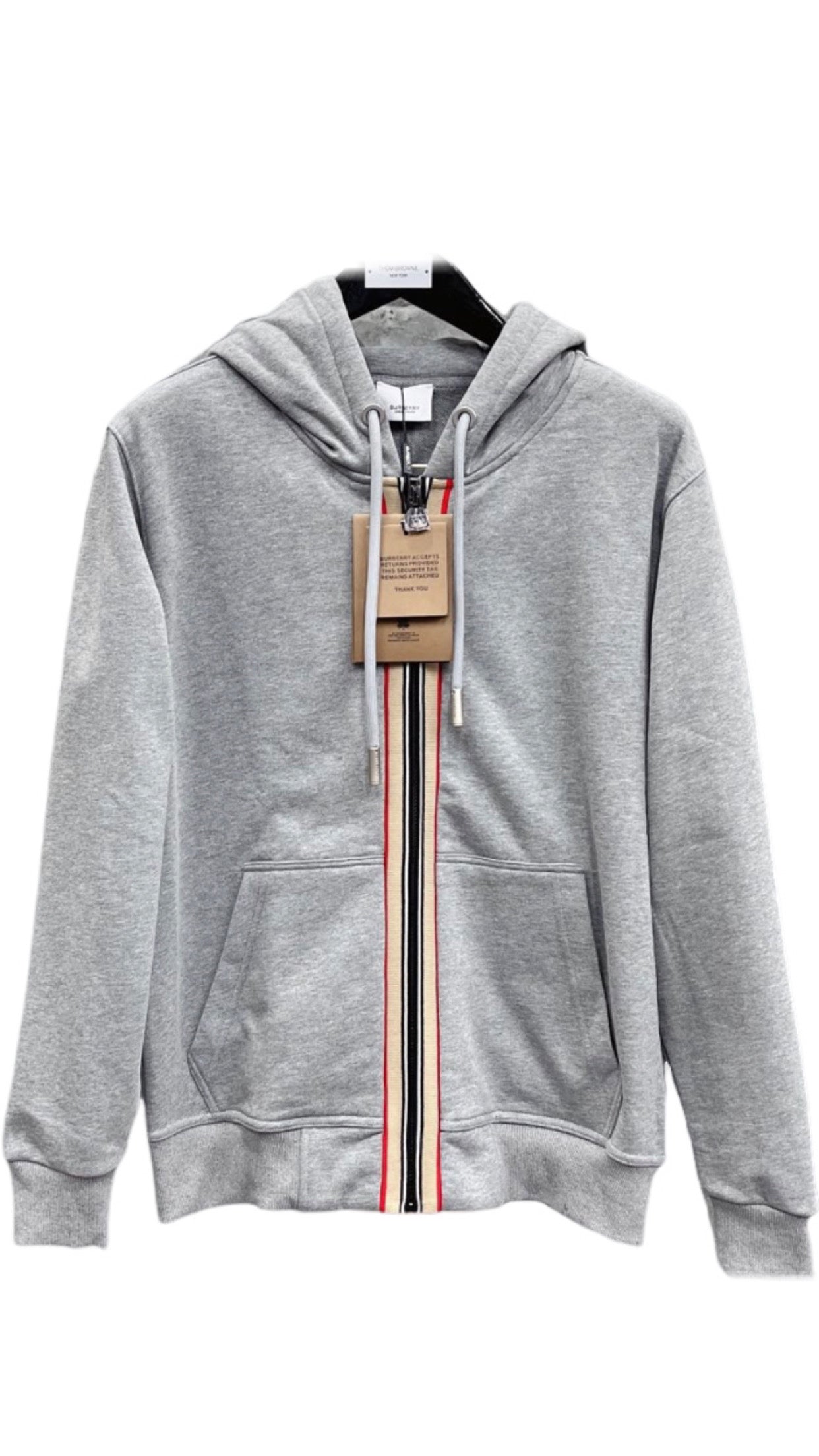 Grauer Burbe-Trainingsanzug