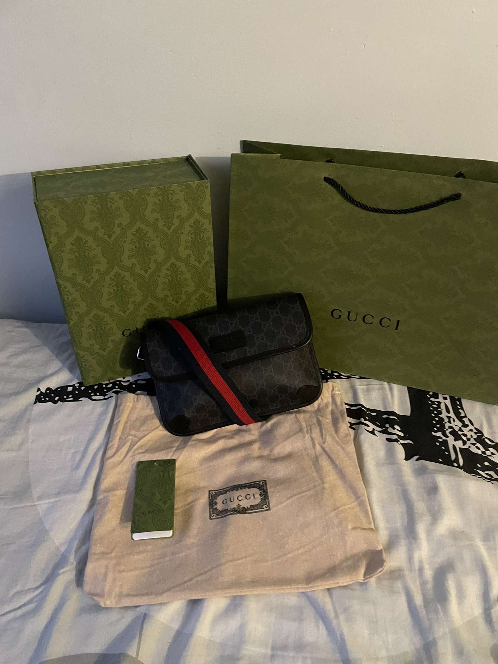 Gg invoice belt bag