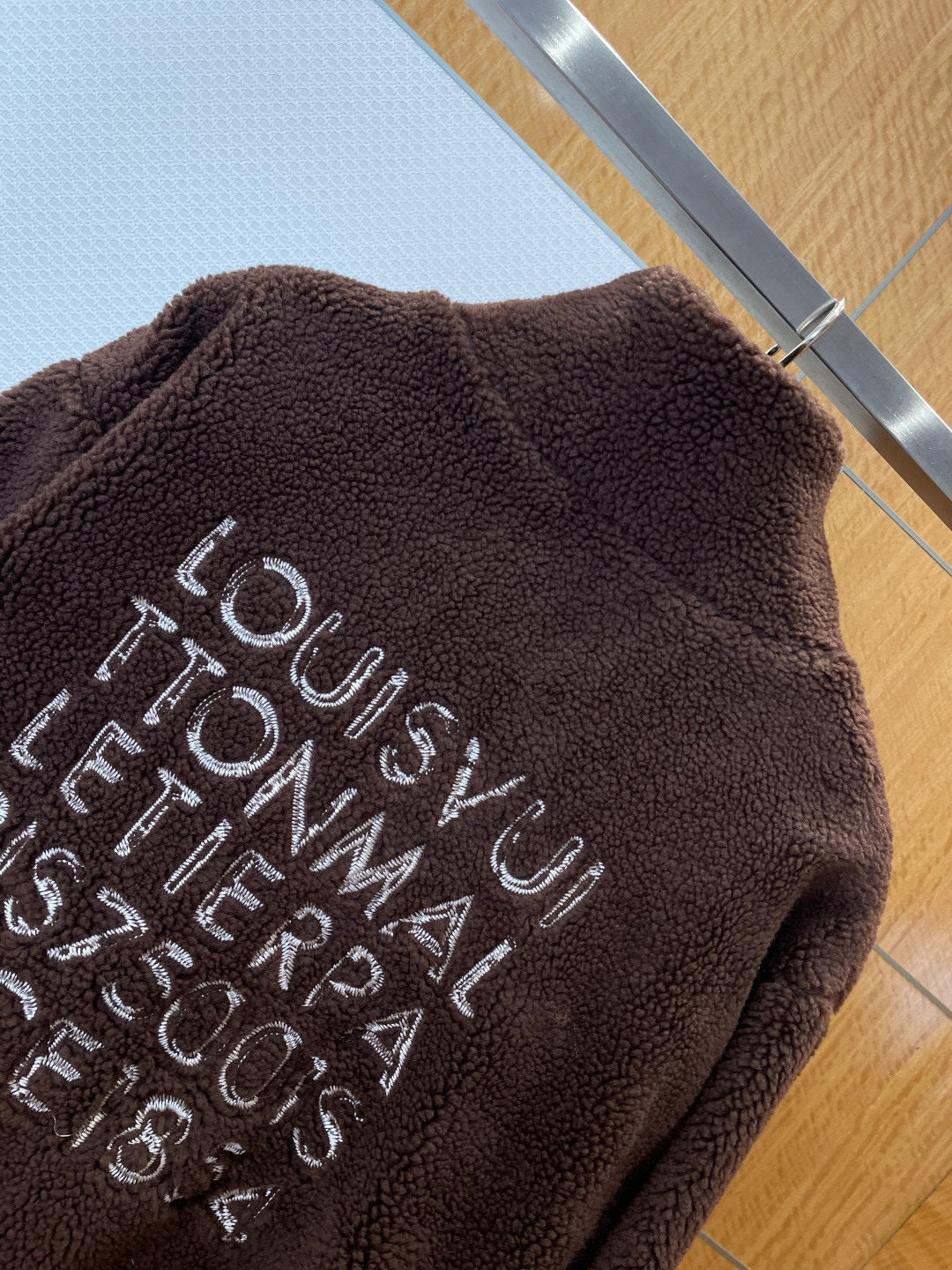 Blouson polaire fermeture éclair Lv