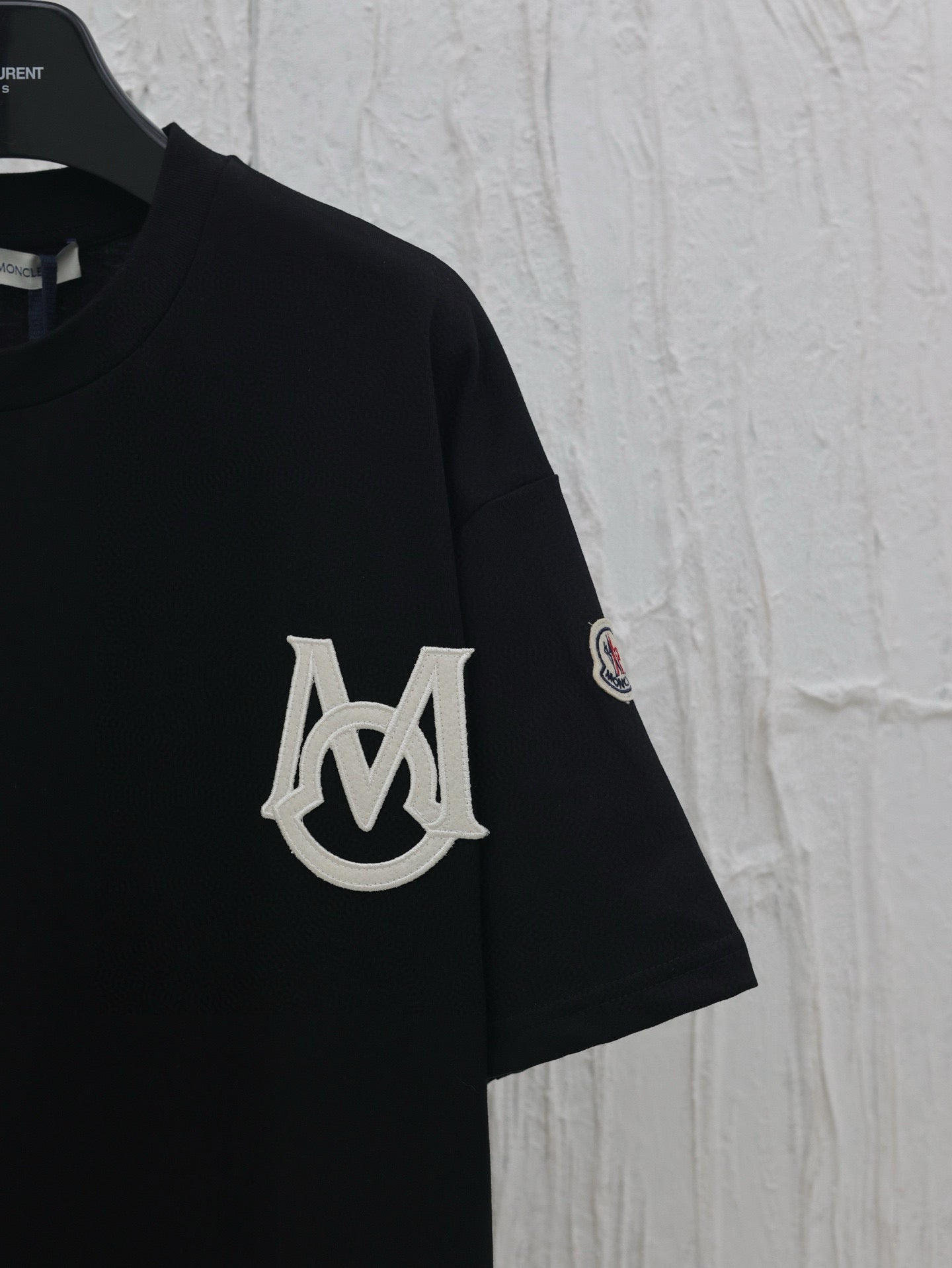 T-SHIRT EN COTON À MONOGRAMME MNCLR