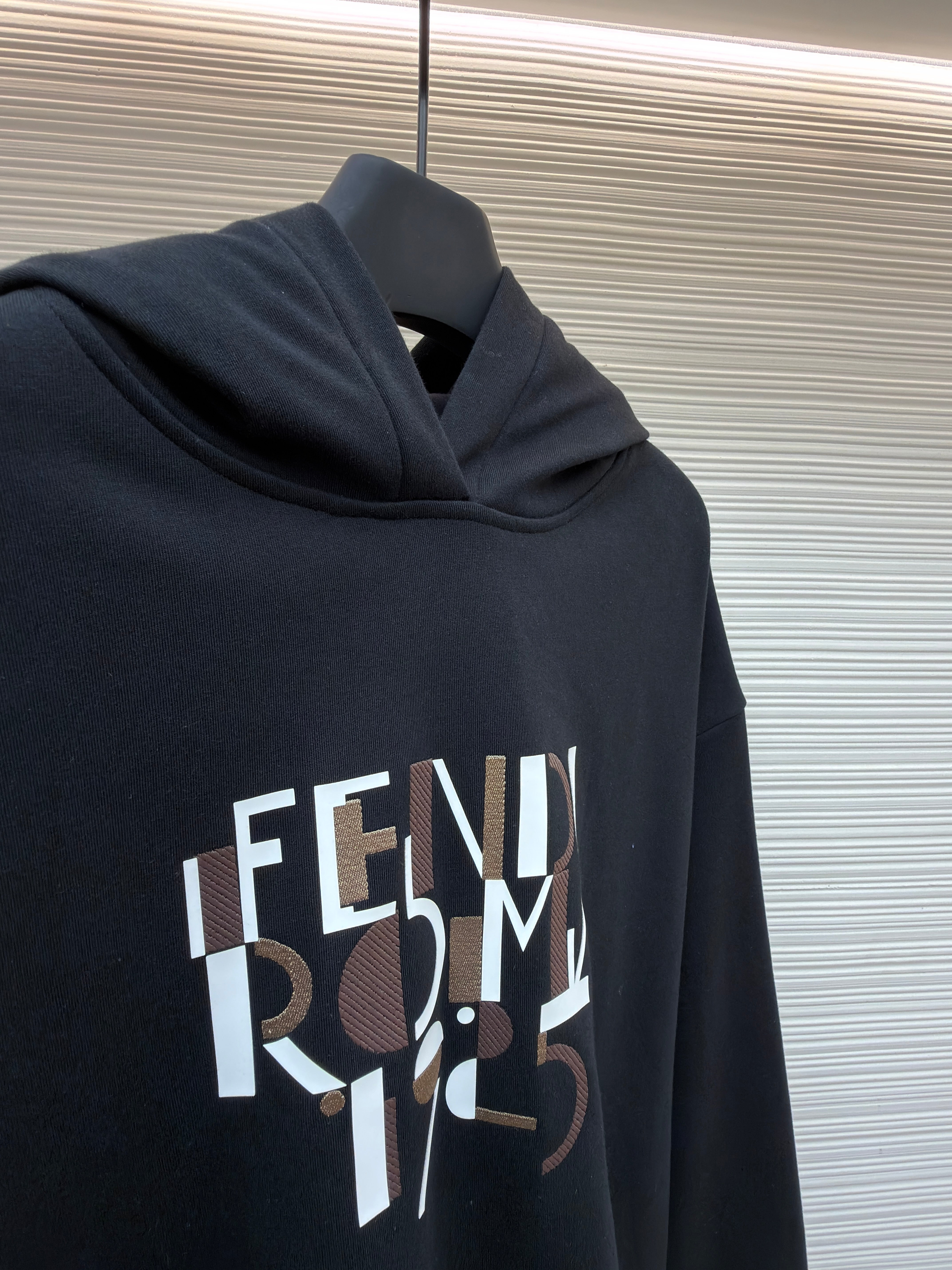 Pull FF logo imprimé