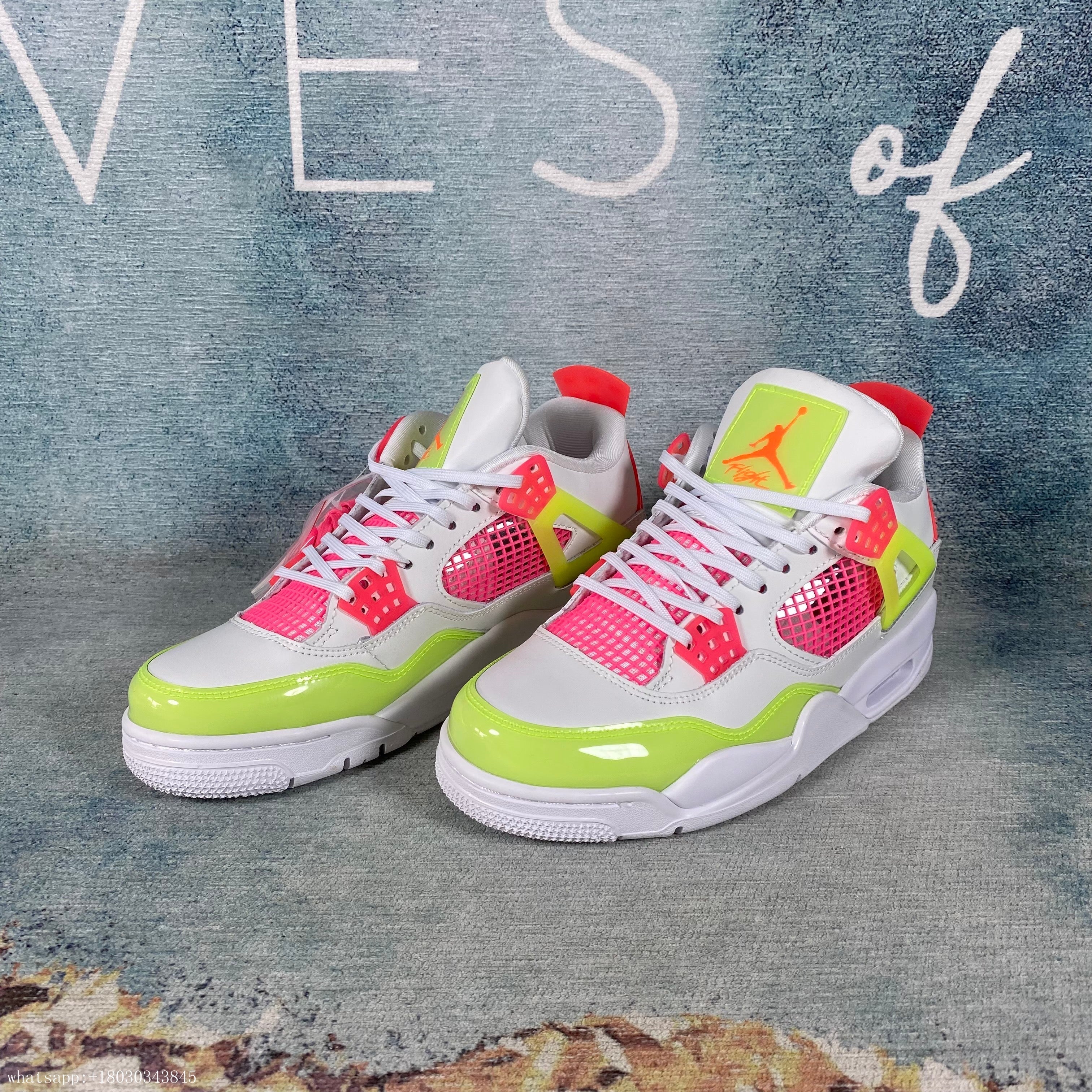 AJ4 Jordan 4 Retro White Lemon Pink
1:1 STOCK X AUTHENTIFICATION ✔️