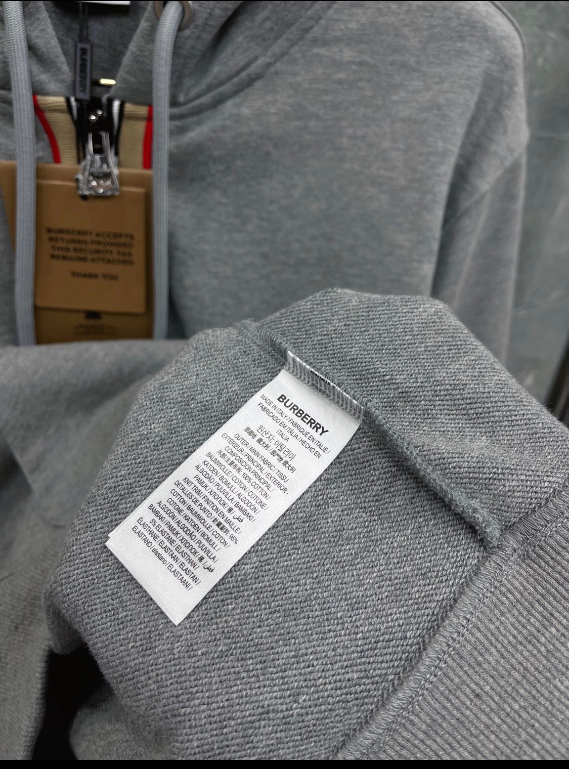 Burbe grey tracksuit