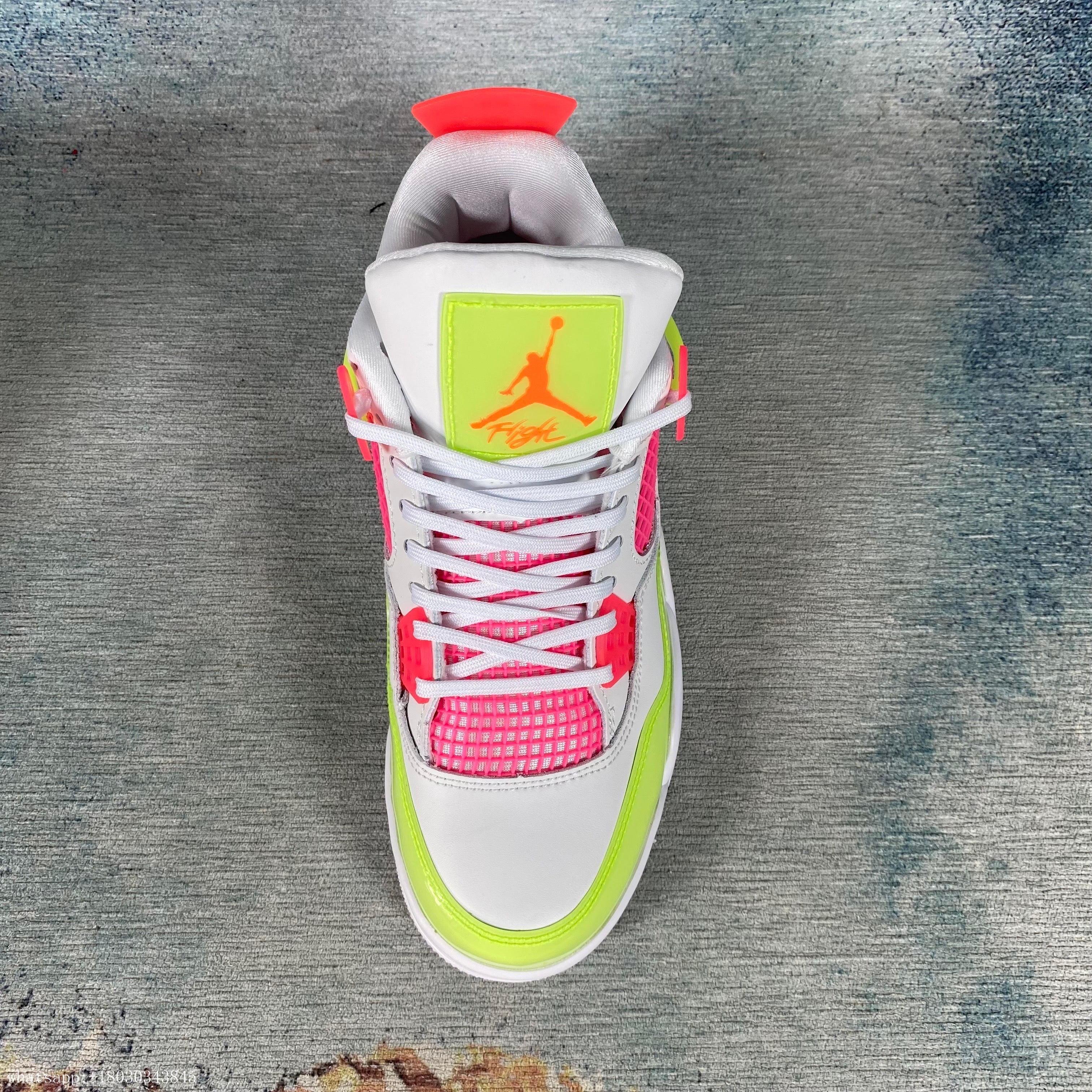 AJ4 Jordan 4 Retro White Lemon Pink
1:1 STOCK X AUTHENTIFICATION ✔️