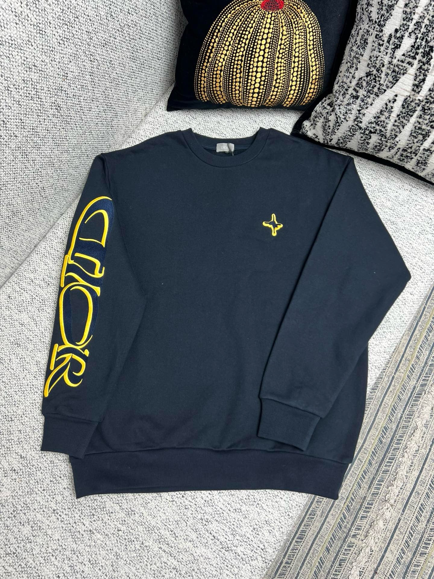 Sweatshirt CD AND LEWIS HAMILTON molleton de coton bleu