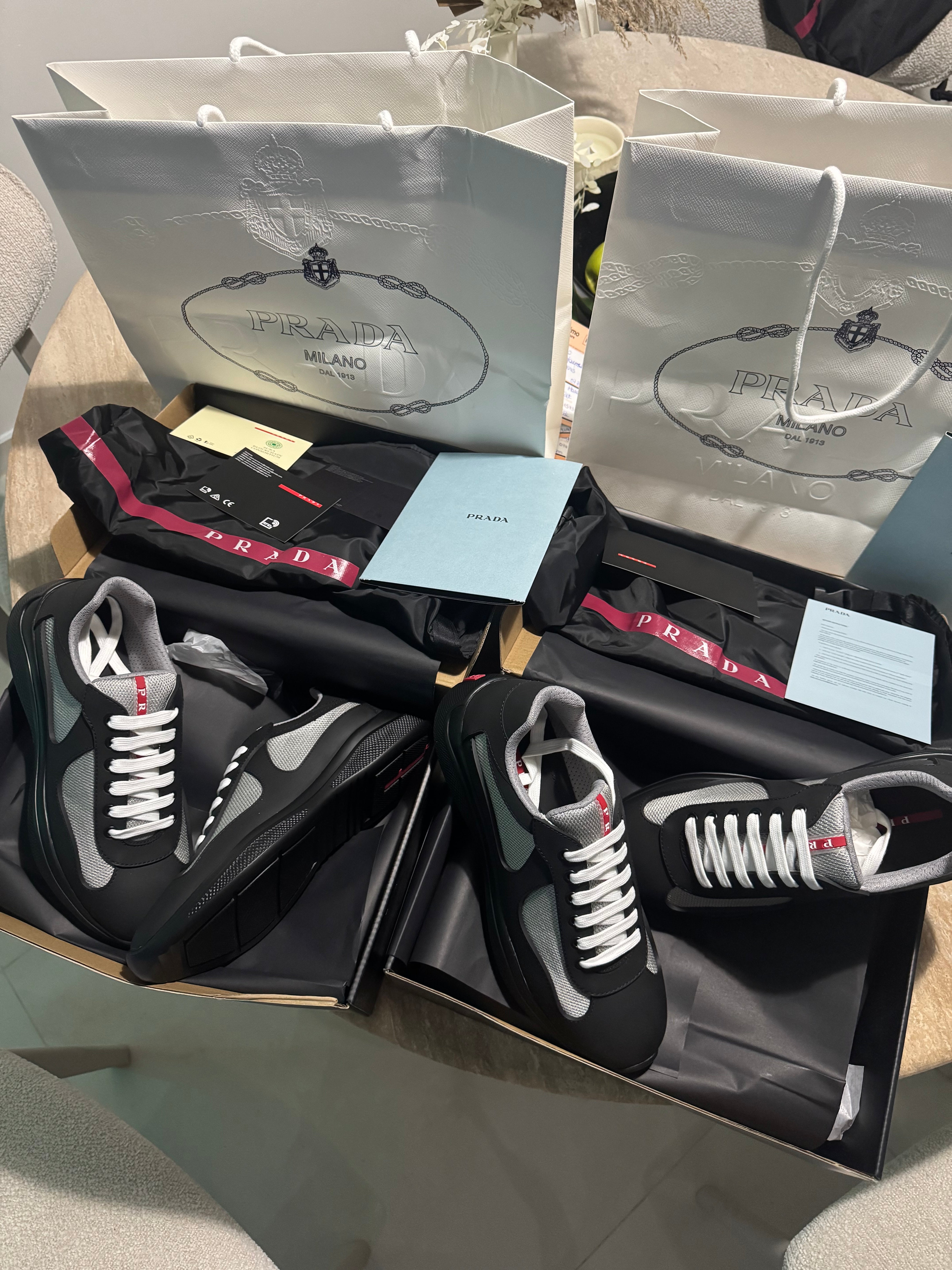 Sneakers Prd America ´ s Cup black Gomme & tissu bike 10/10