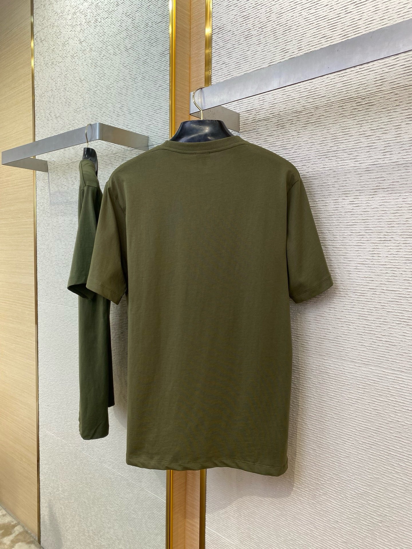 LOEW T shirt décontracté kaki