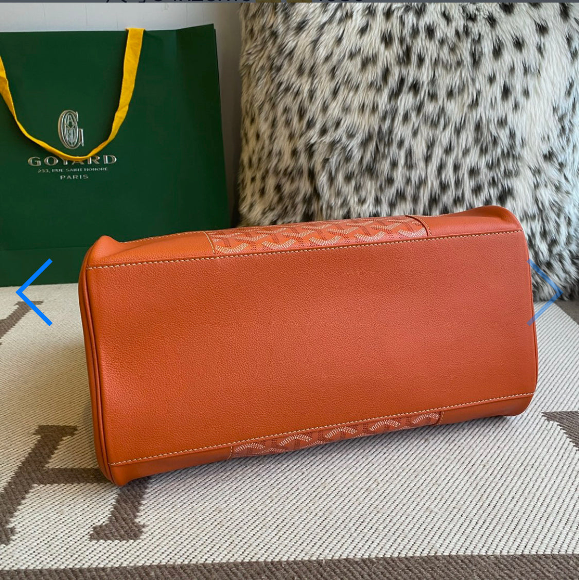 Sac cabas Saigon orange facture