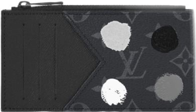 Coin purse and card holder Lv x Yk