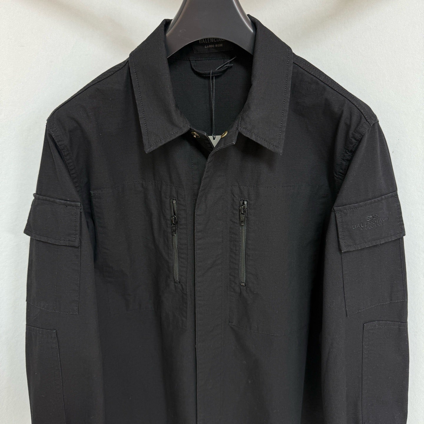 SURCHEMISE MILITARY POUR BLCNG EN GRIS FONCÉ