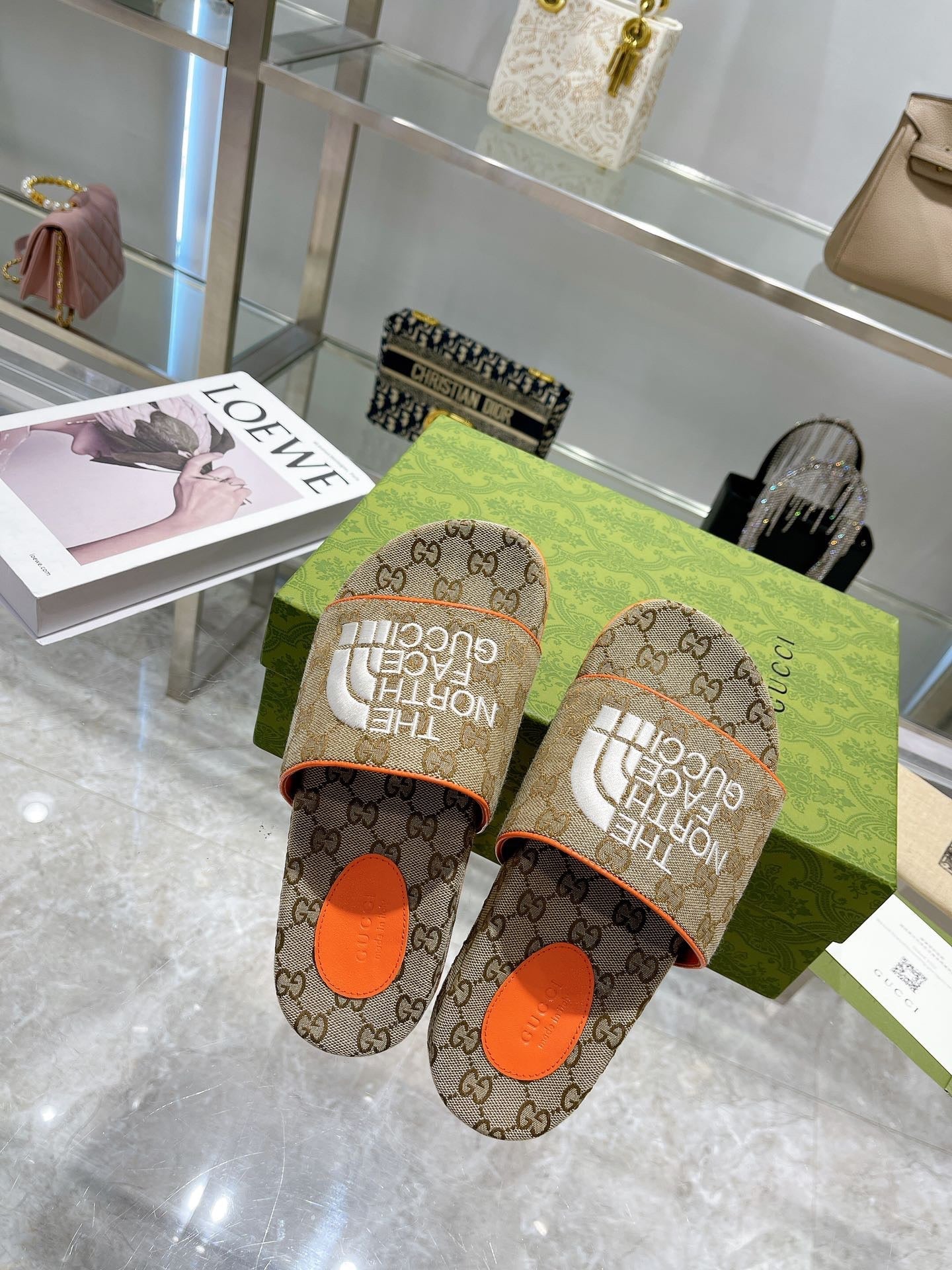 Gg x tnf classic flip-flops bill