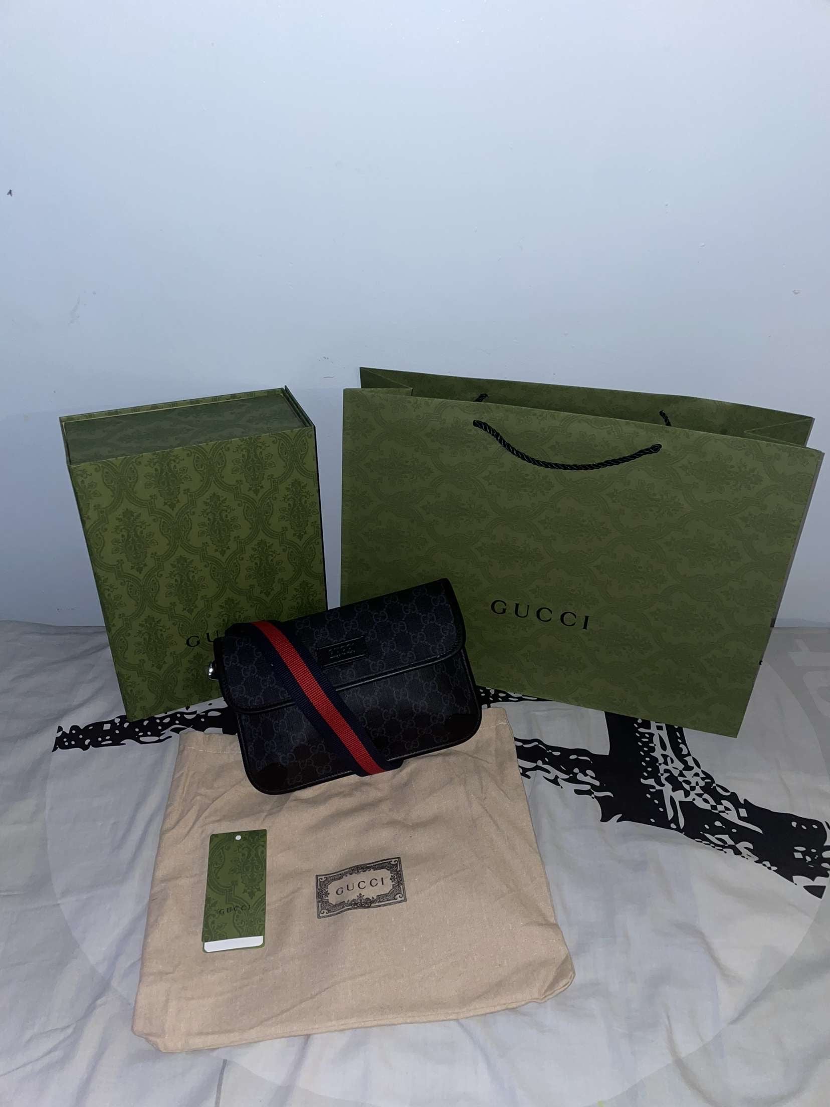 Gg invoice belt bag
