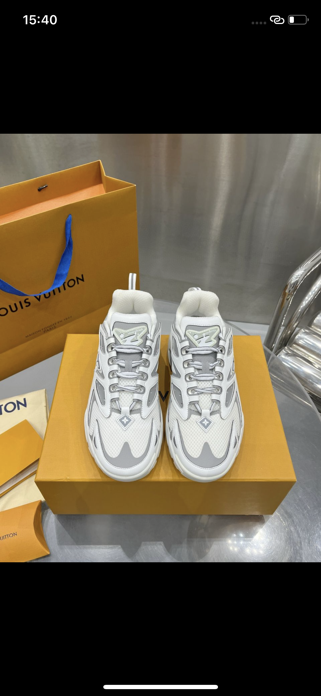 Sneakers Lv tatic blanche facture