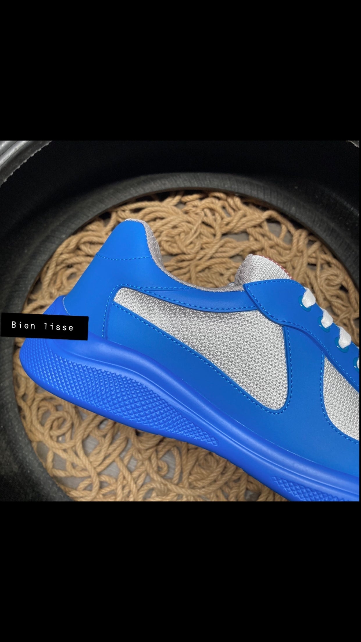 Sneakers Prd America ´ s Cup blue Gomme & tissu bike