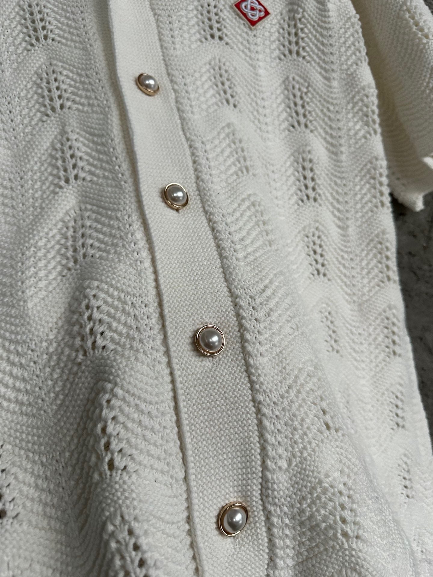 Casab Wavy Gradient Pattern Shirt