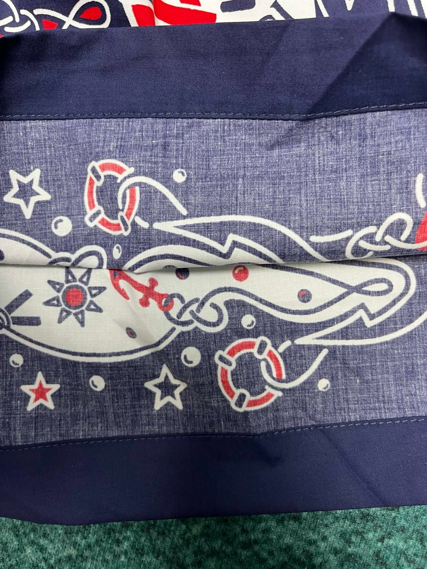 SHORTS GG BANDANA PRINT COTTON SHIRT