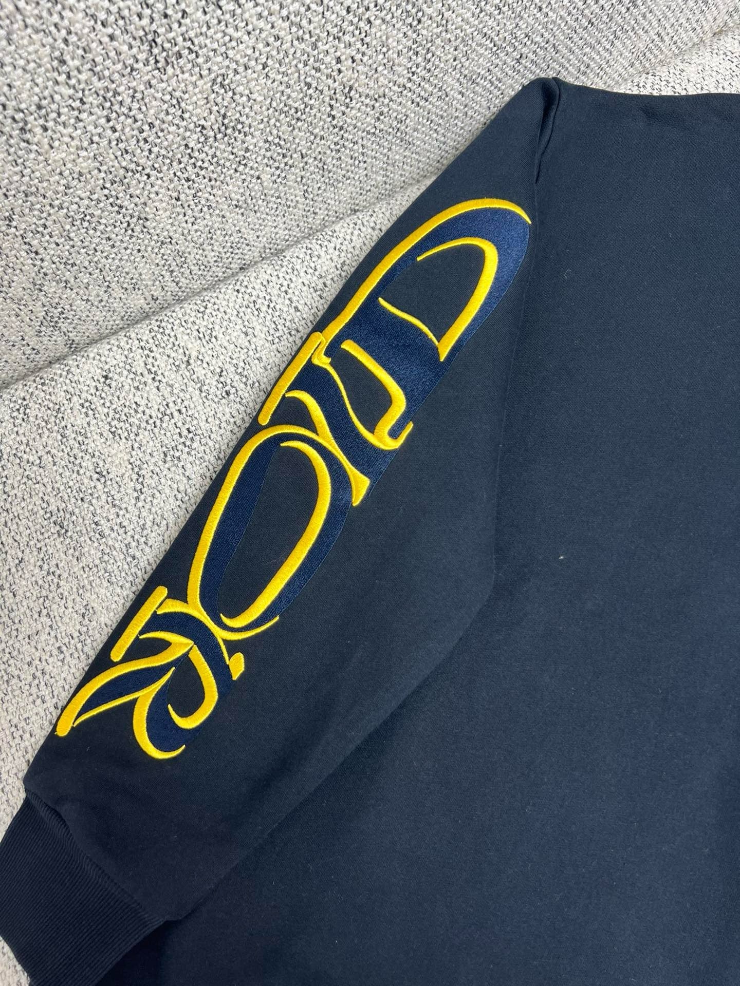 Sweatshirt CD AND LEWIS HAMILTON molleton de coton bleu