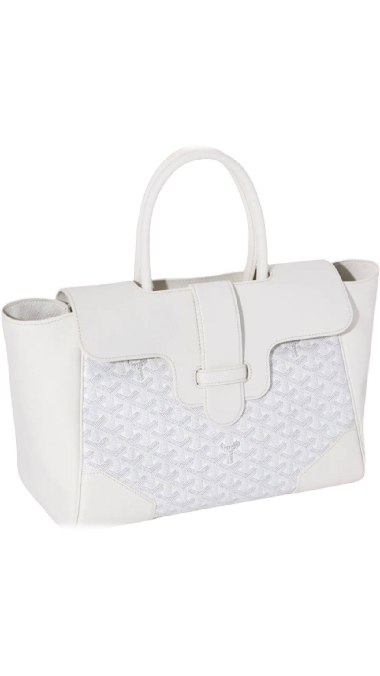 Sac cabas Saigon white facture