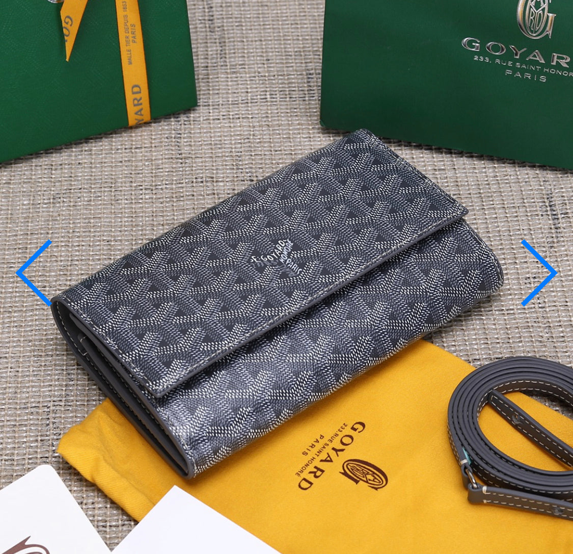 Portefeuille Pochette grey varenne facture.