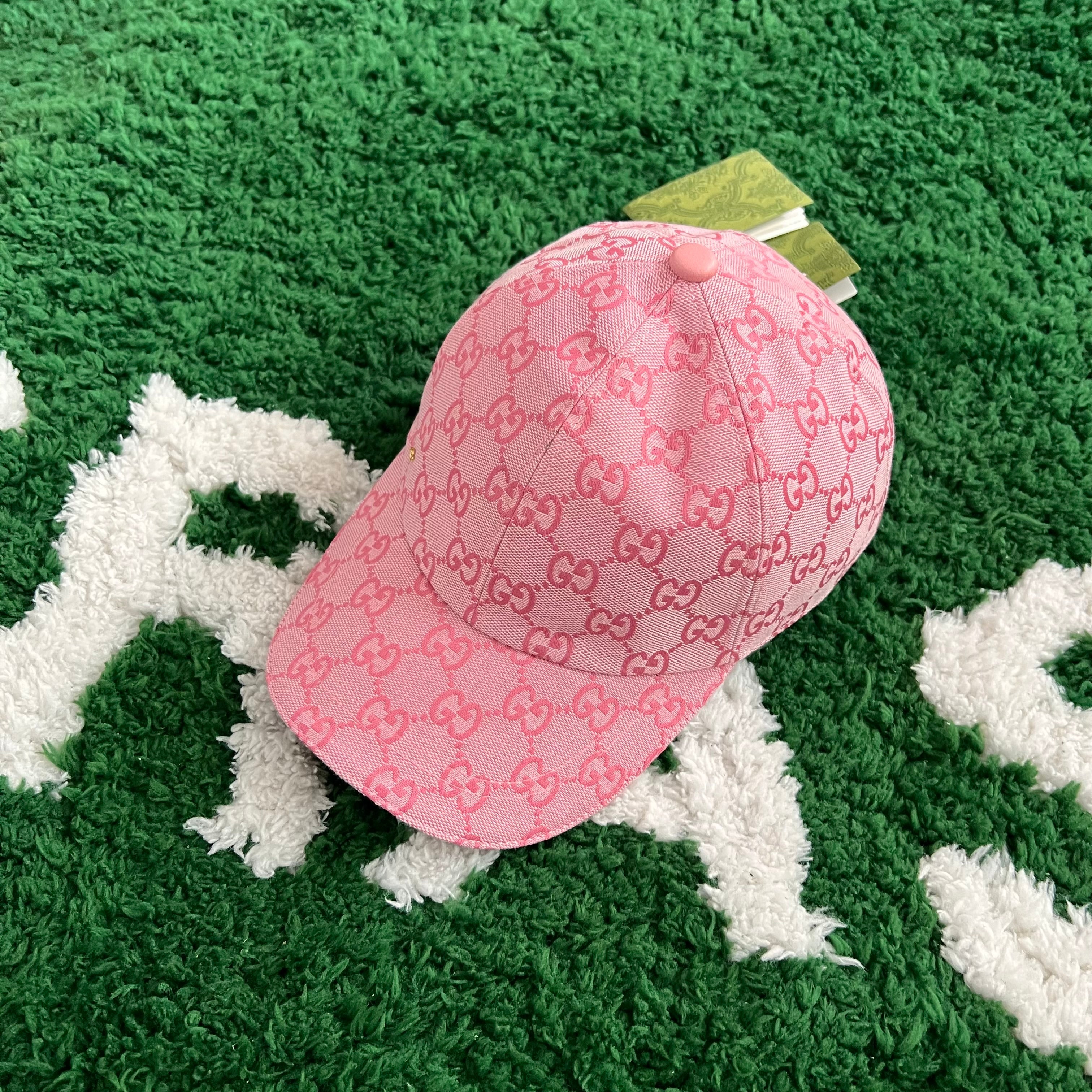 Casquette GG rose