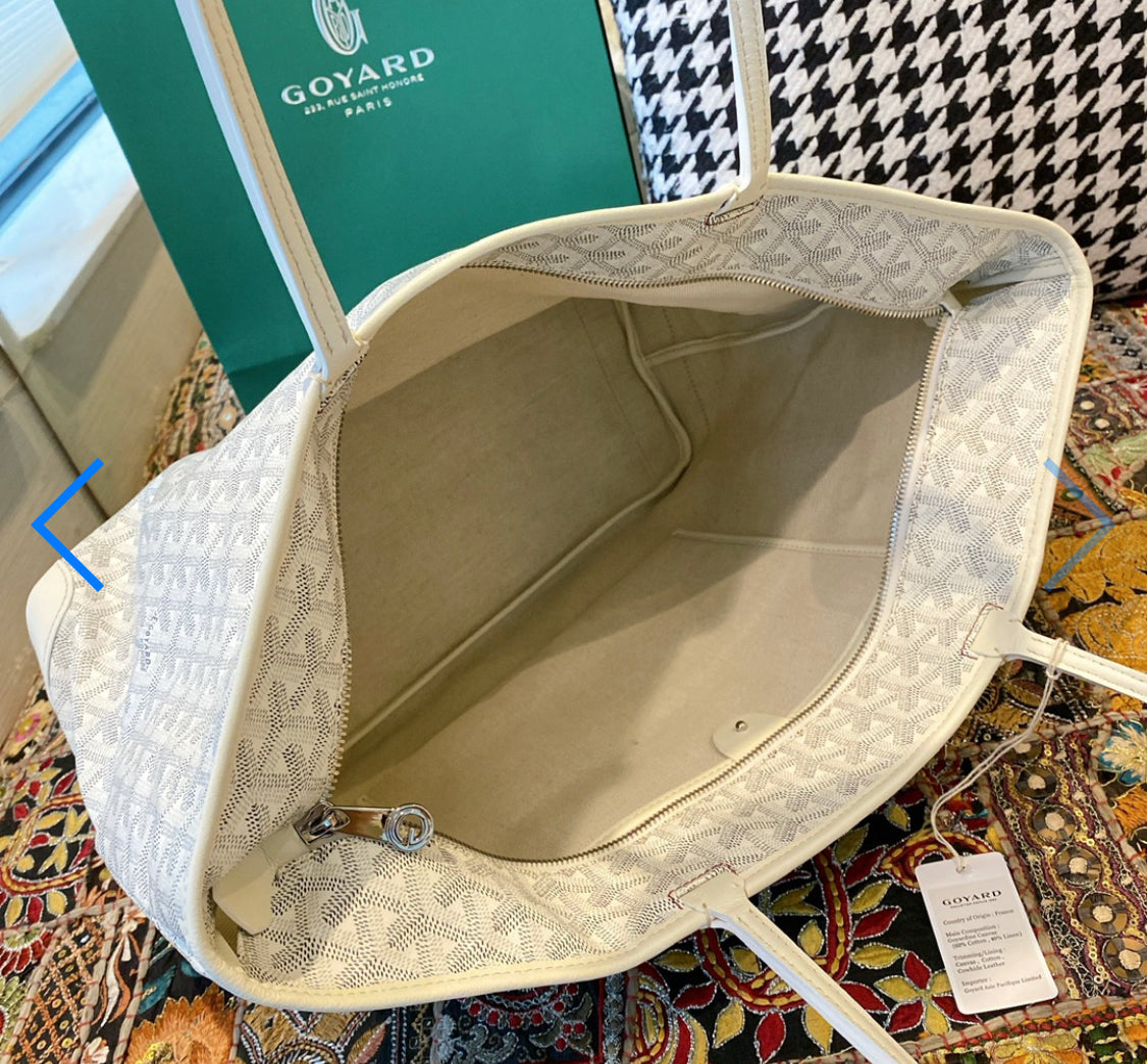 White Artois bag MM invoice