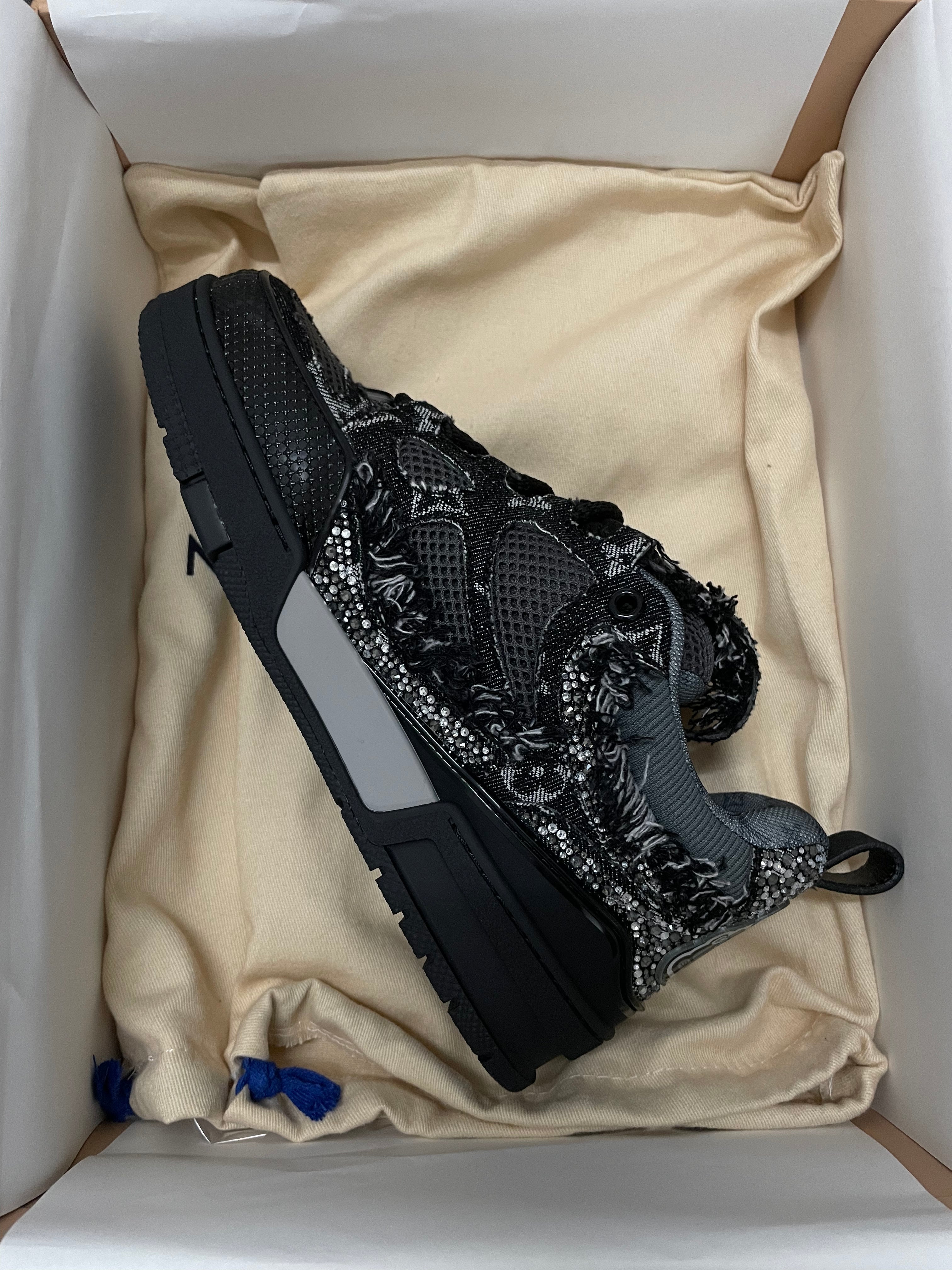 Sneakers Lv Skate Denim facture 10/10