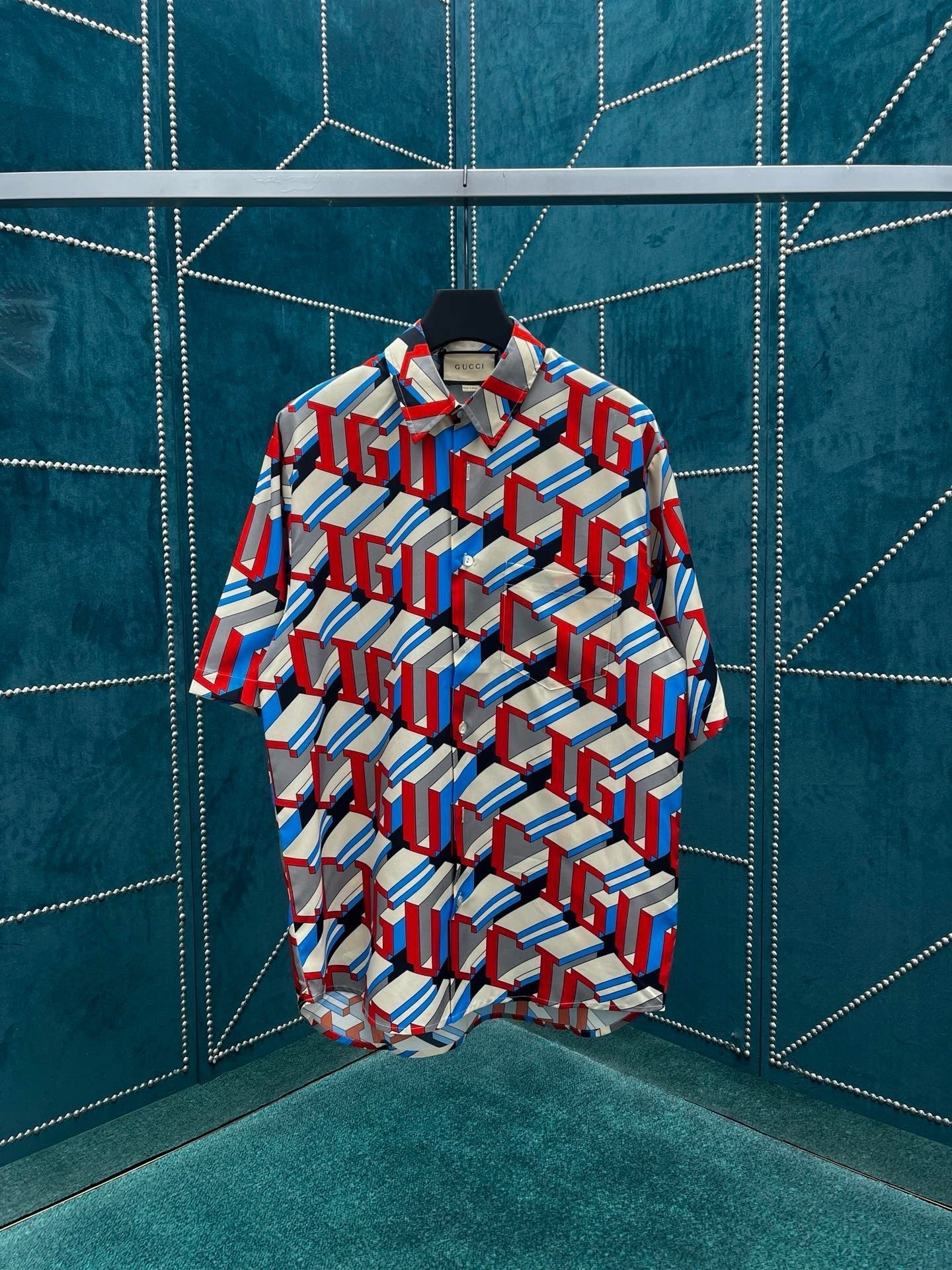 GG printed logo shirt