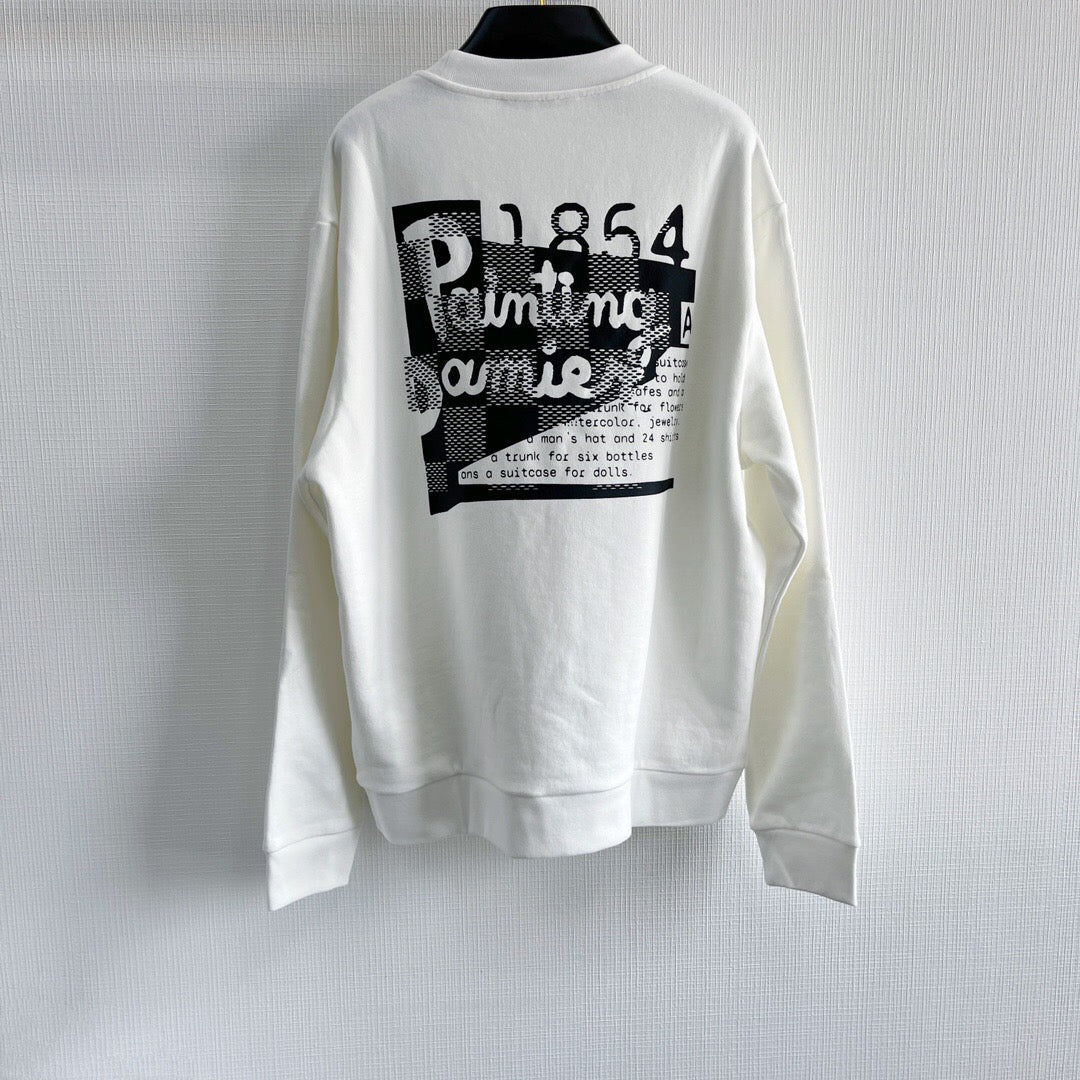 Sweatshirt aus LV-Baumwolle