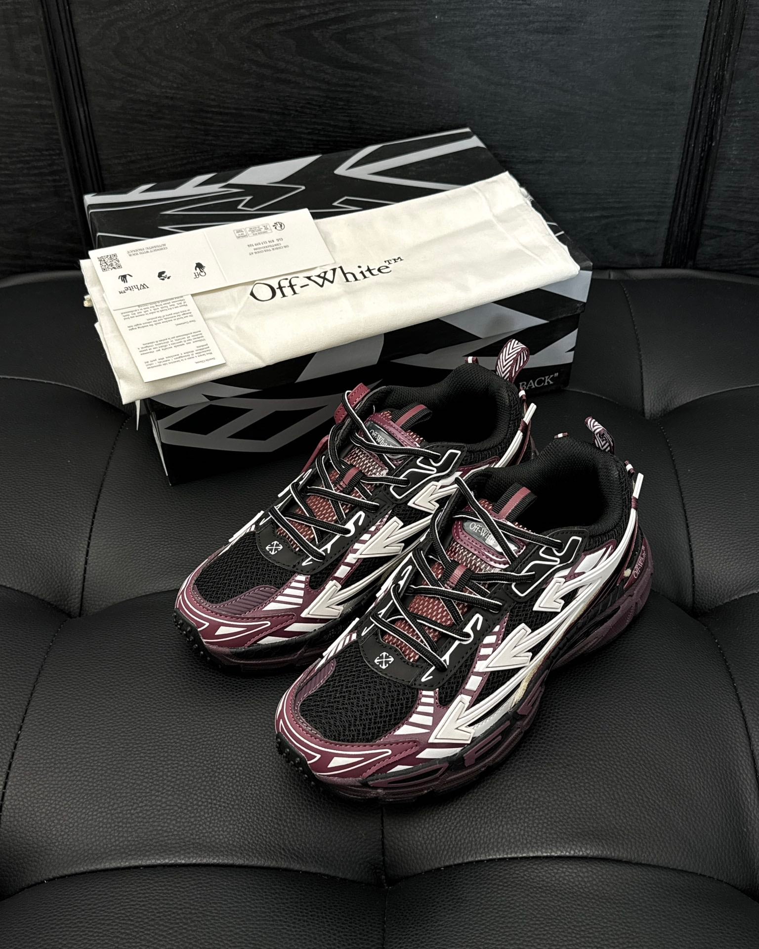 Off Wht Be Right Bordeaux