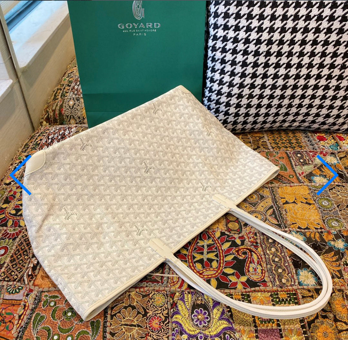 White Artois bag MM invoice