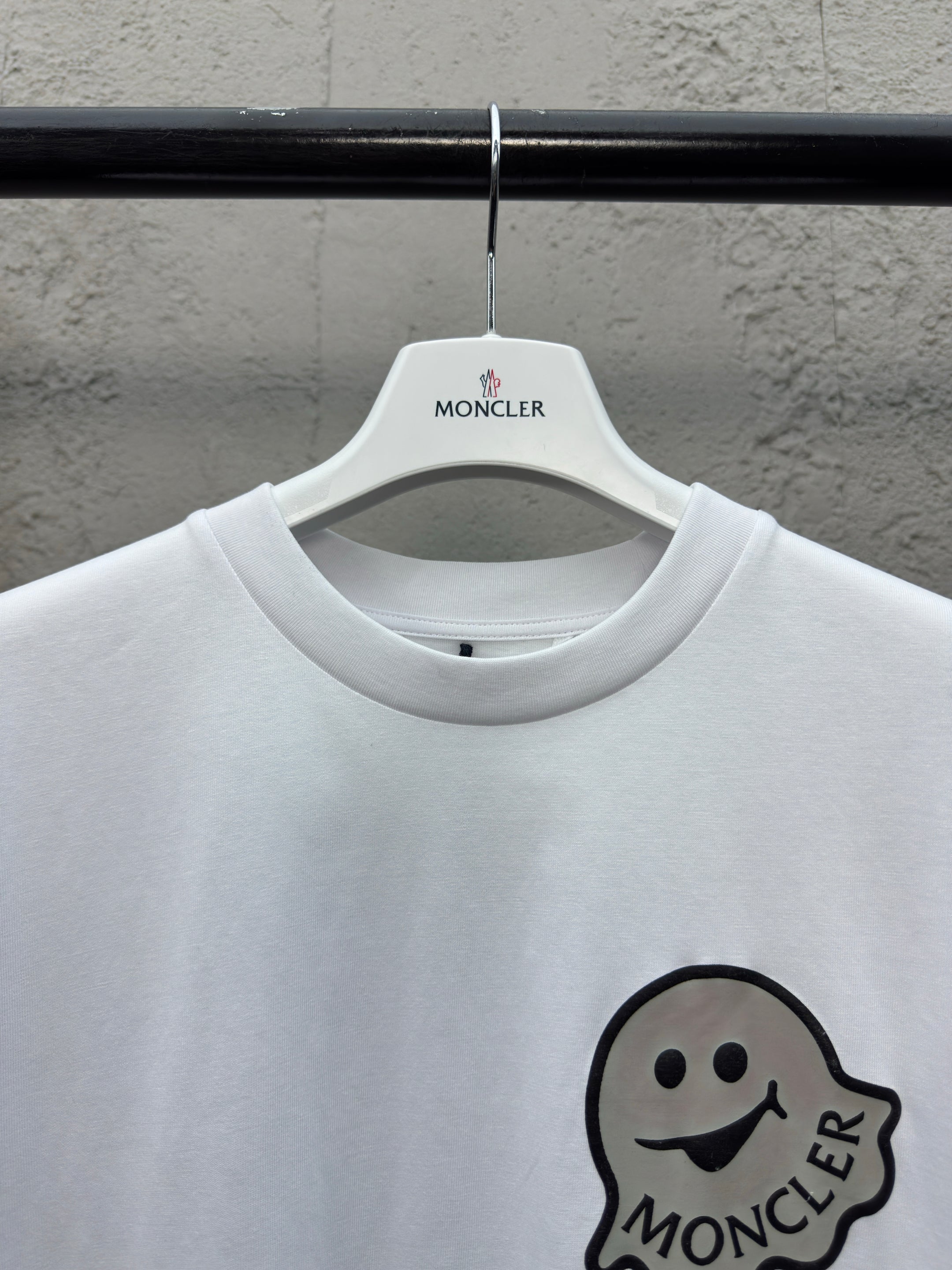 T SHIRT BLANC LOGO FANTÔME MNCLR