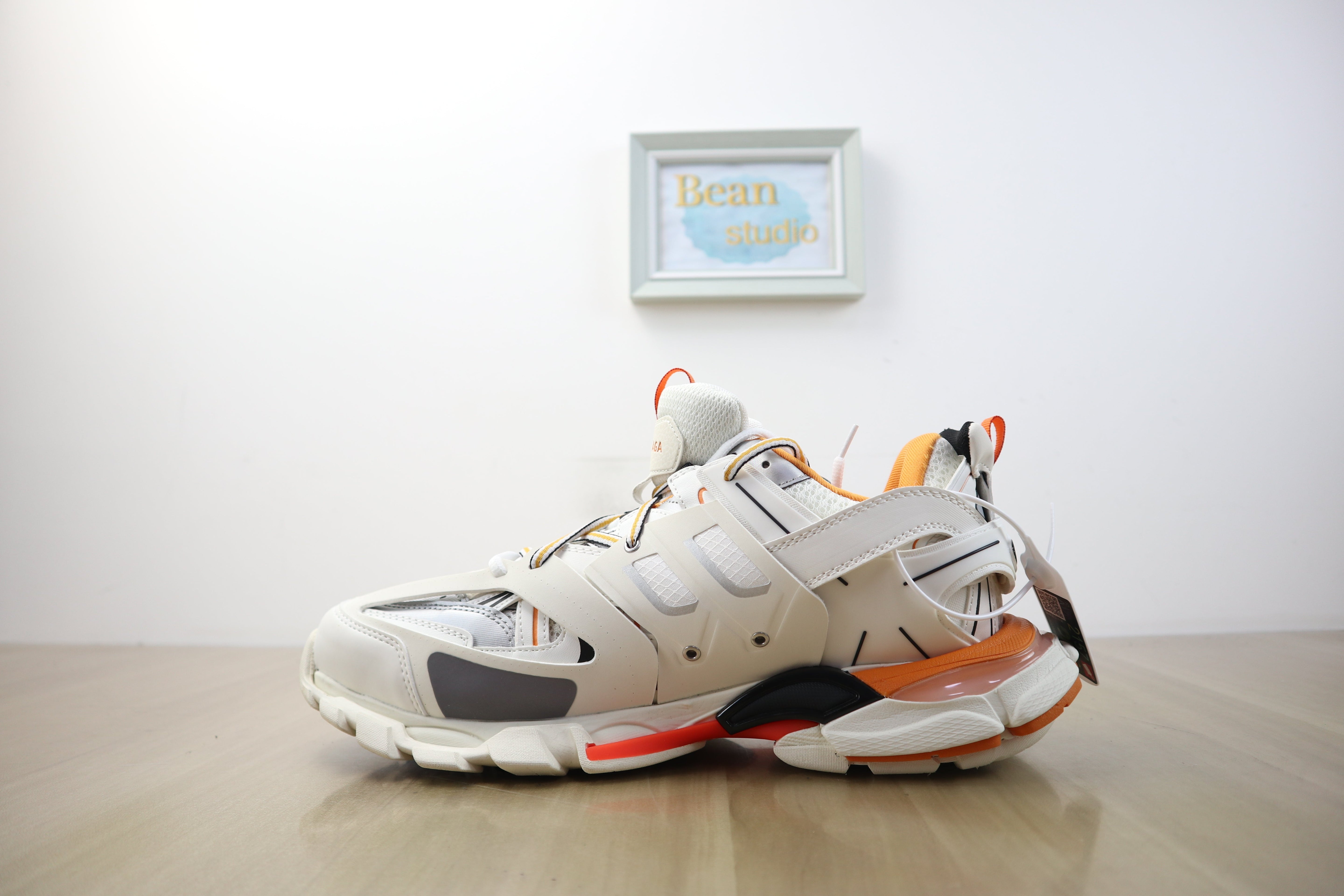 Blncg track blanche orange facture