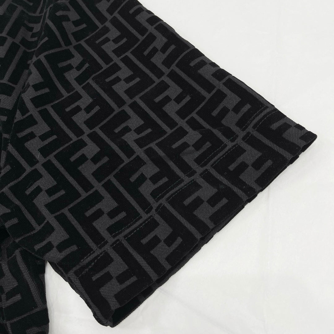 T shirt fnd noir daim