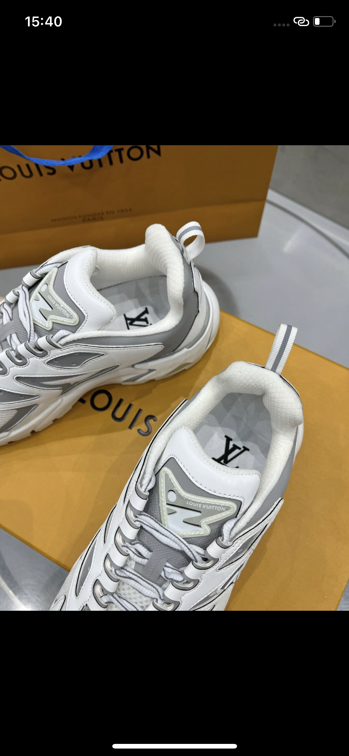 Sneakers Lv tatic blanche facture