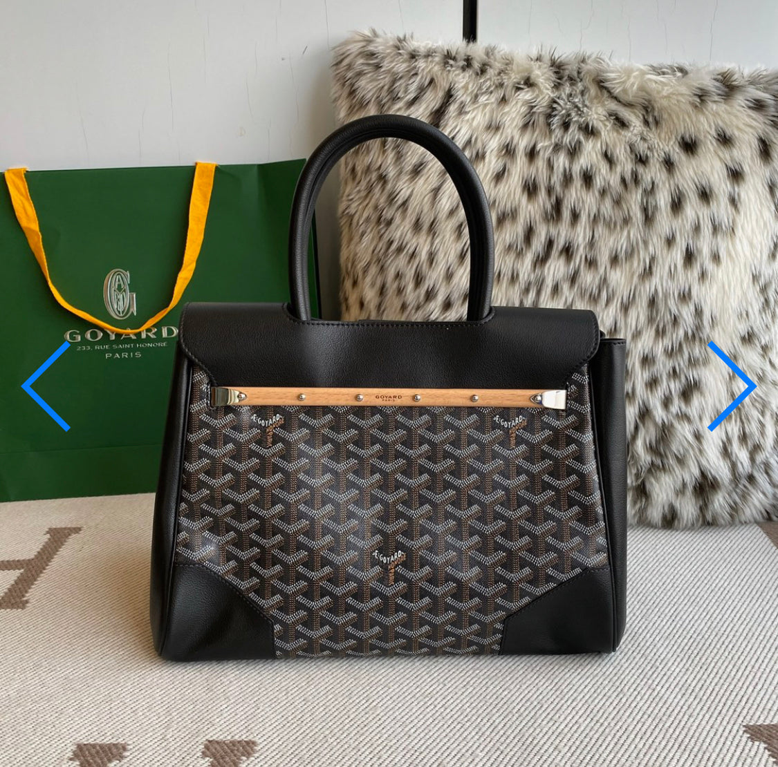Sac cabas Saigon Black facture