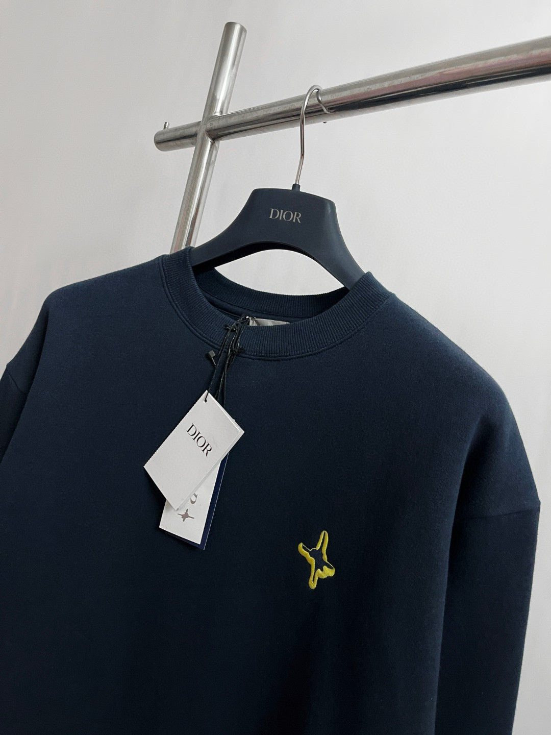 Sweat-shirt CD AND LEWIS HAMILTON Molleton de coton bleu marine