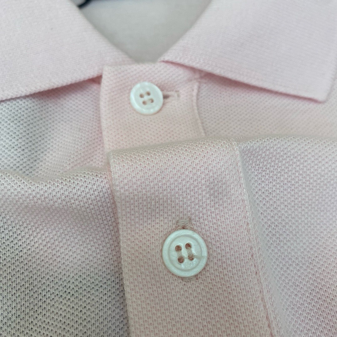 Polo CD icon coton rose