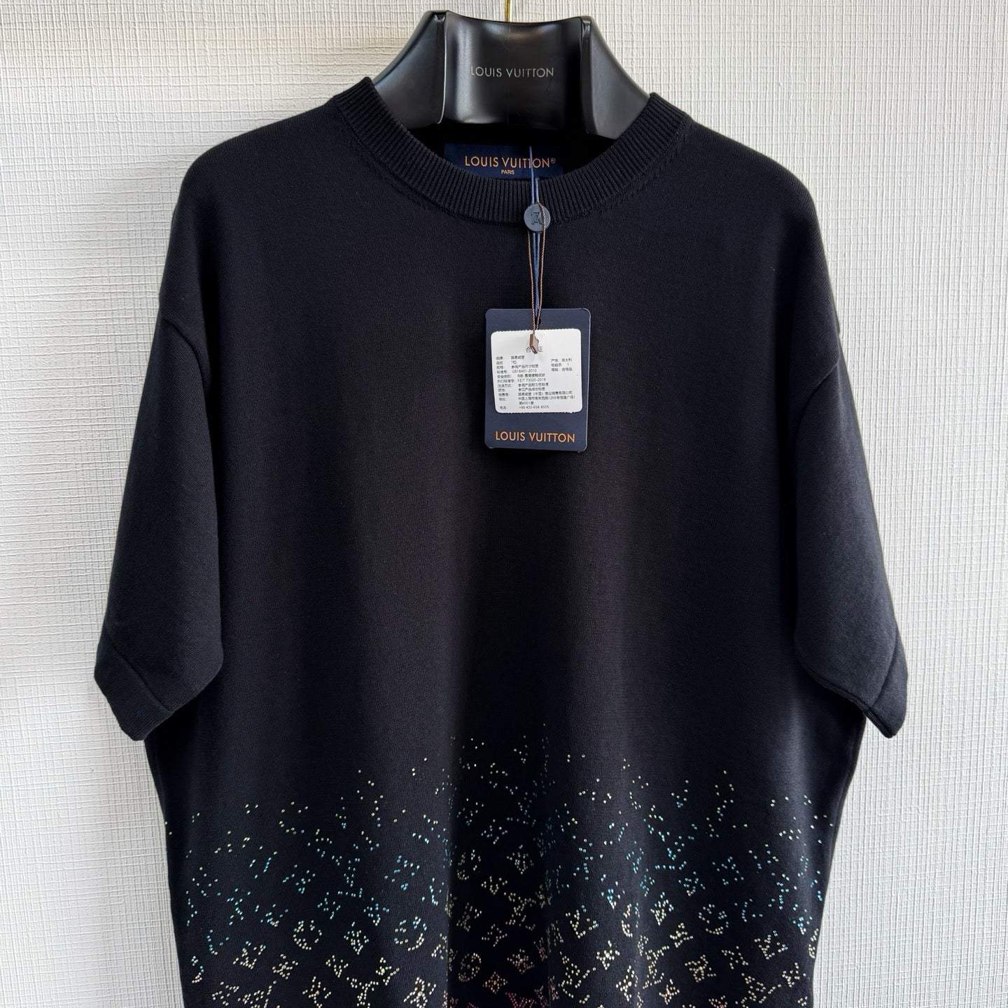 Tee-shirt lv ornementé Monogram Gradient