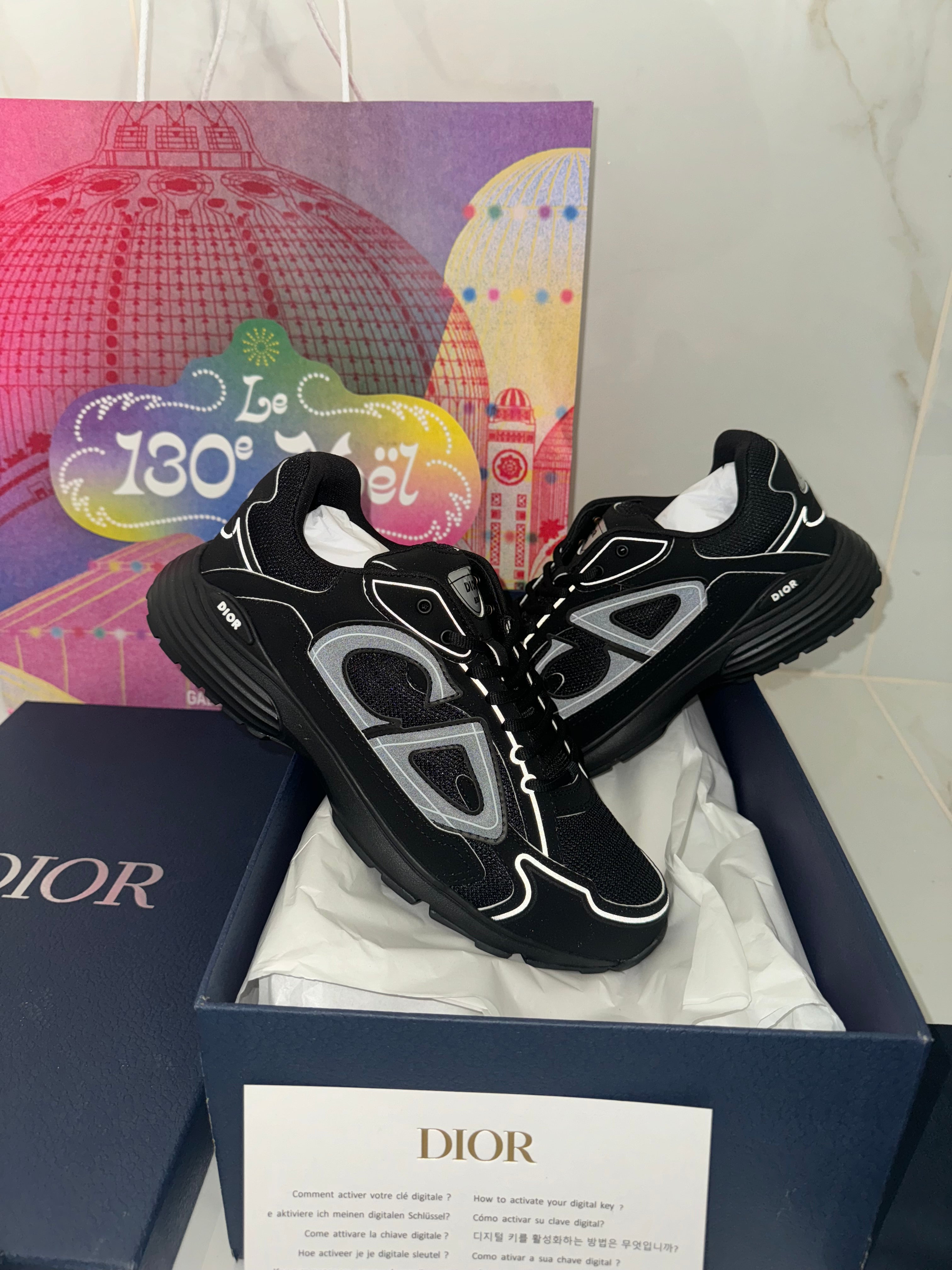SNEAKERS B30 V3S 2025 💡 VERSION BIEN LISSE BLACK RÉFLECTIVE RÉACTION OPTIMISÉ FACTURE PACKAGING COMPLET MODÈLE POUSSÉ